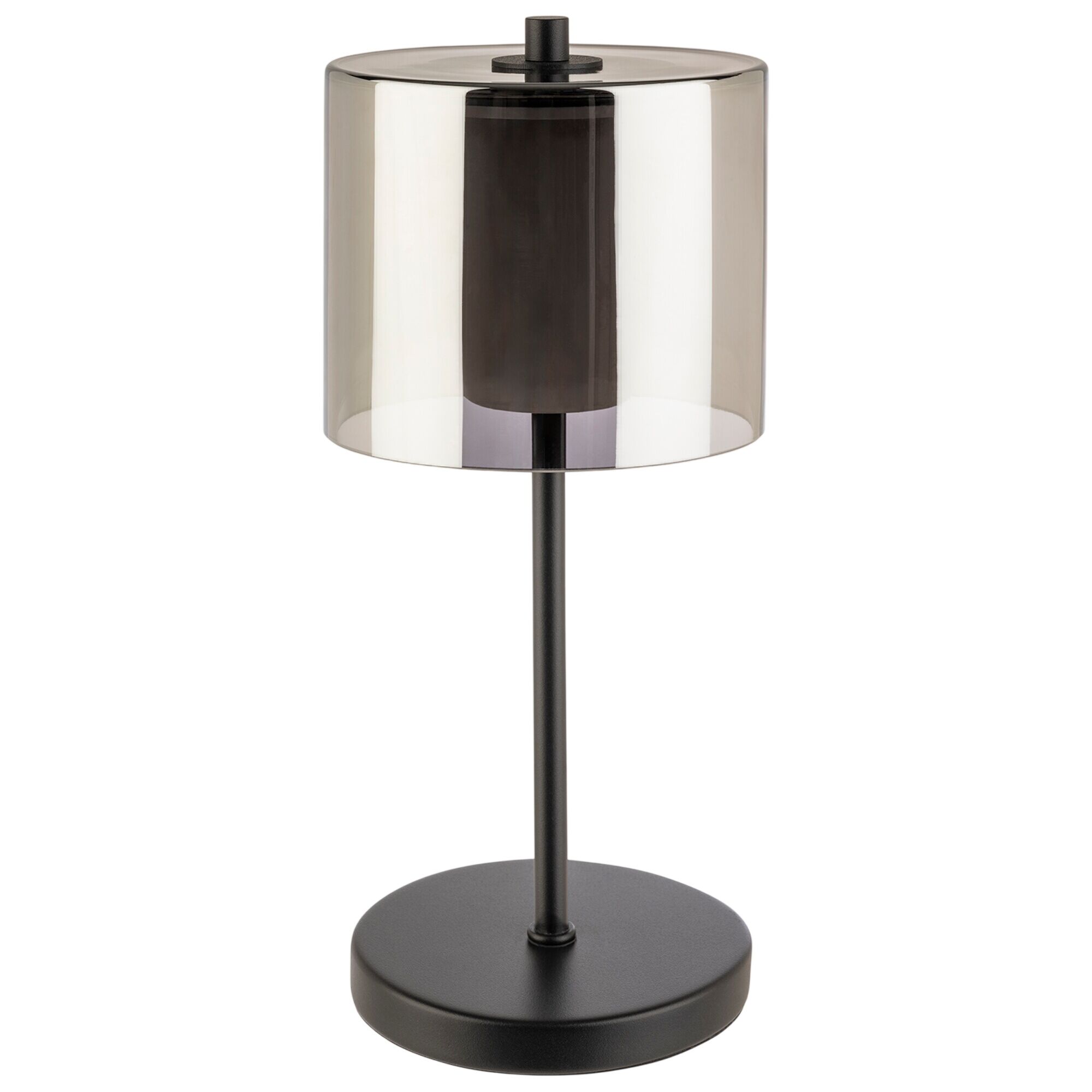 (4 pièces) Lampe de table – ANTON – dimmable en 3 niveaux – Ø 120 mm – Noir