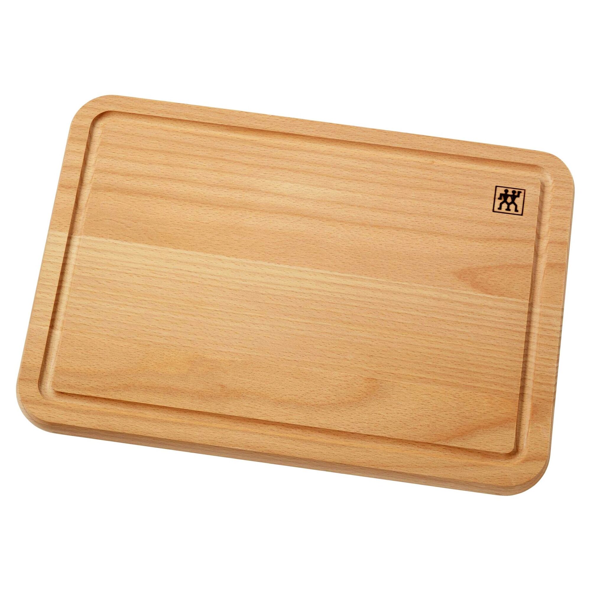 ZWILLING | Oiled Beech Chopping Board with Juice Groove – 350×250 mm - Reversible