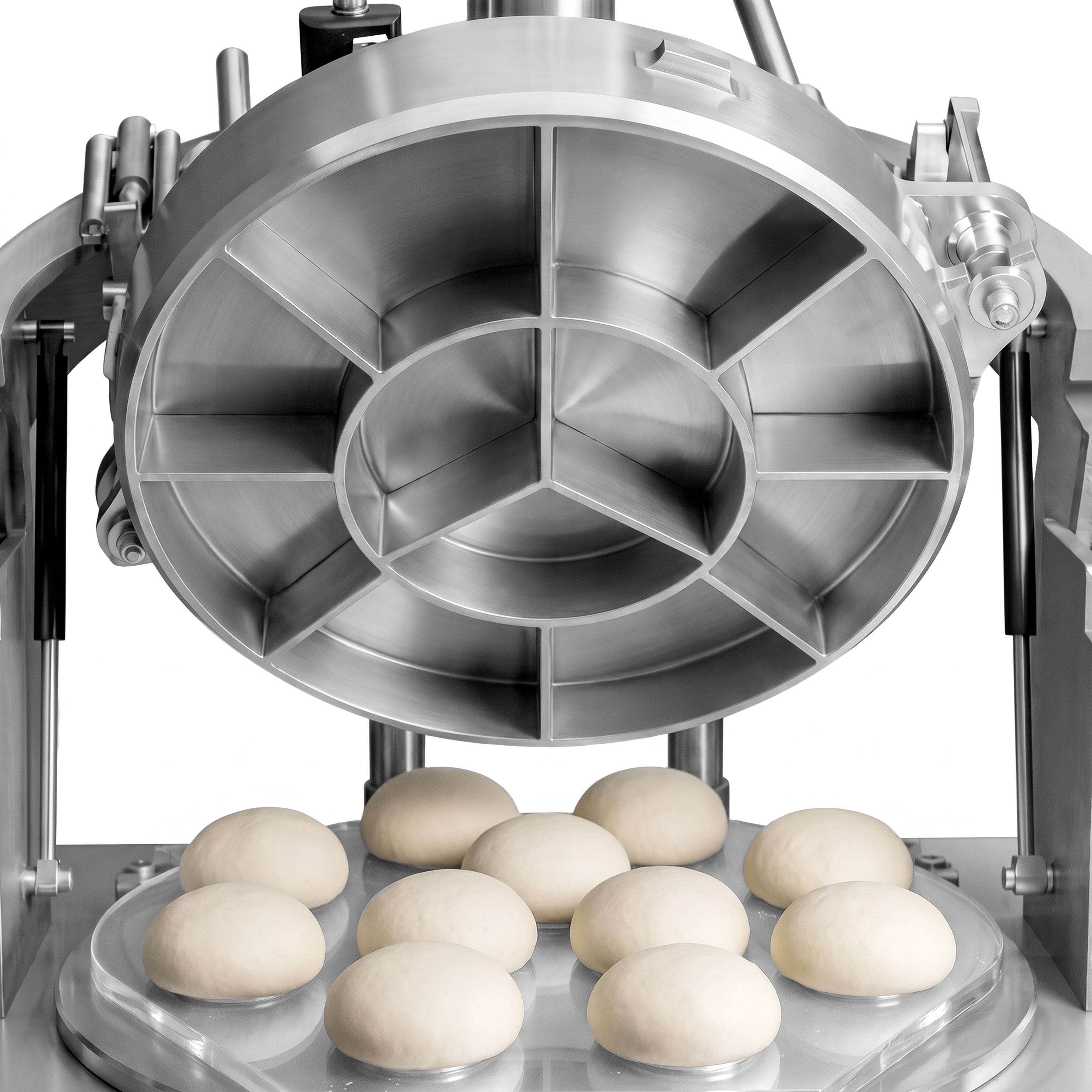 Commercial Bun Divider and Rounder - 1.5kW - Capacity: 1300pcs/h - Digital
