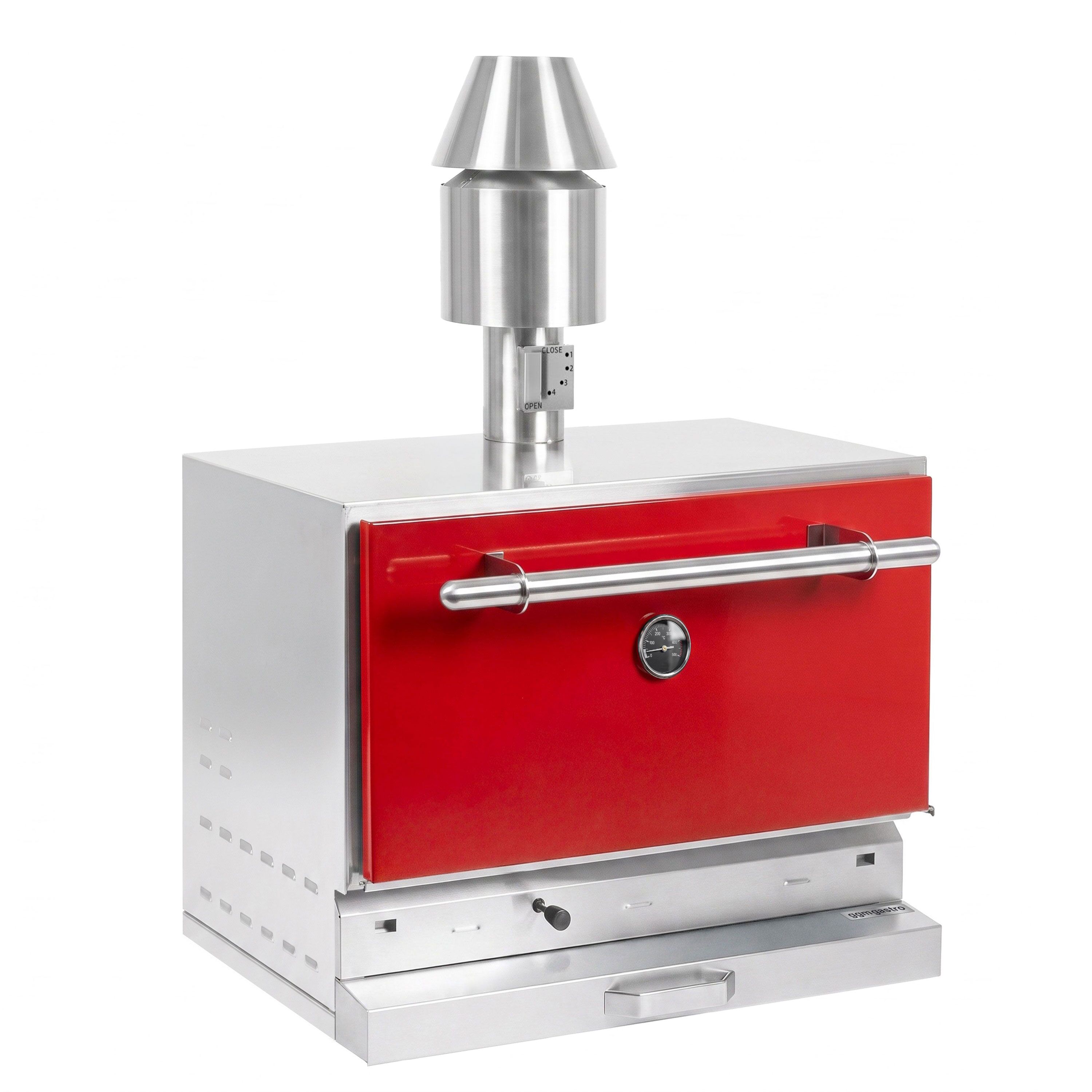 Charcoal Oven - 890mm - Red