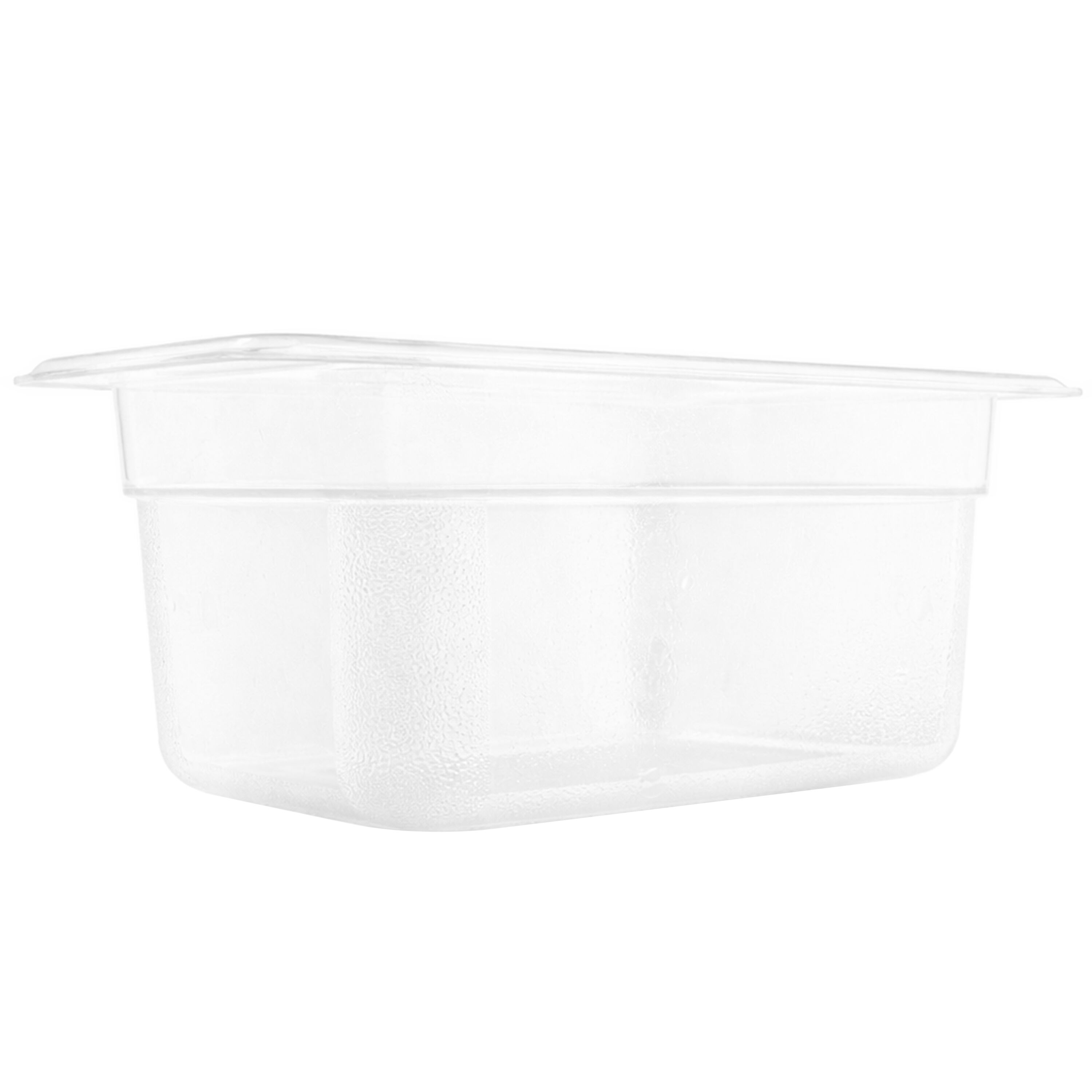 (6 pièces) Bac en Polypropylène - GN 1/4 - Translucide - 3,7 L - Hauteur : 150 mm