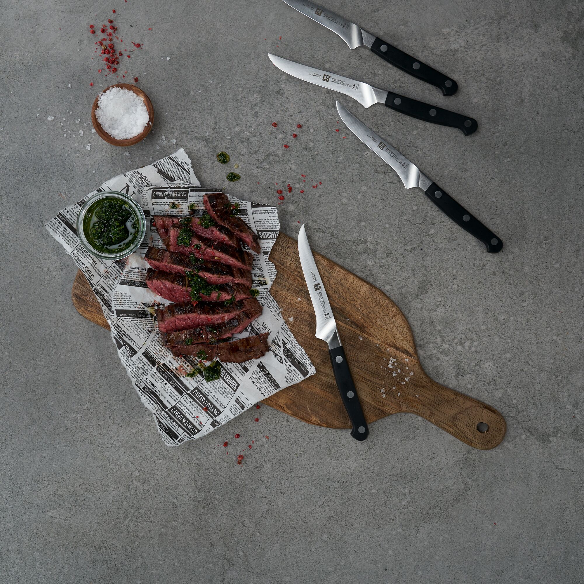 ZWILLING | PRO - Set de couteaux à steak - 4 pièces	