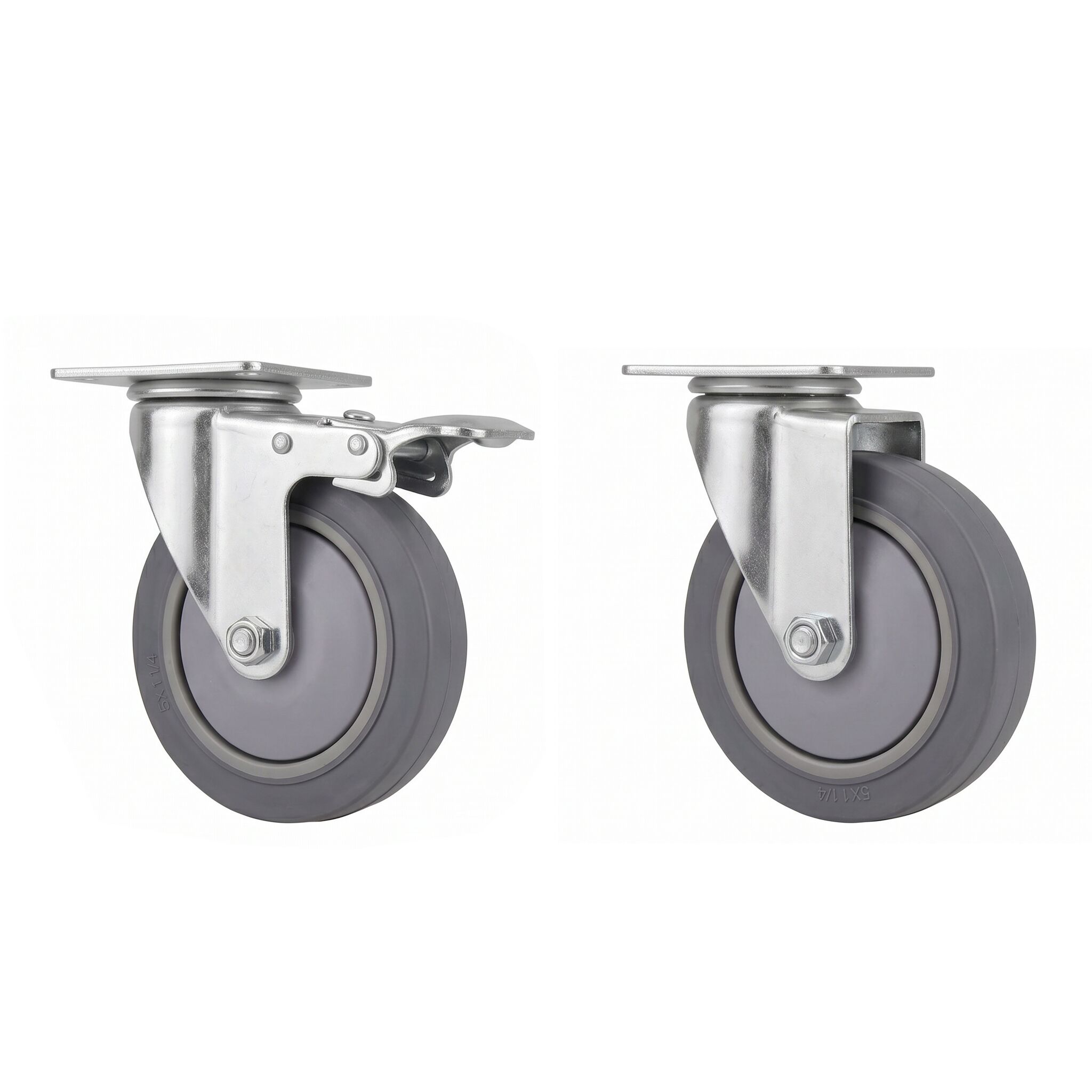 Kit de 4 roulettes - 160x89mm