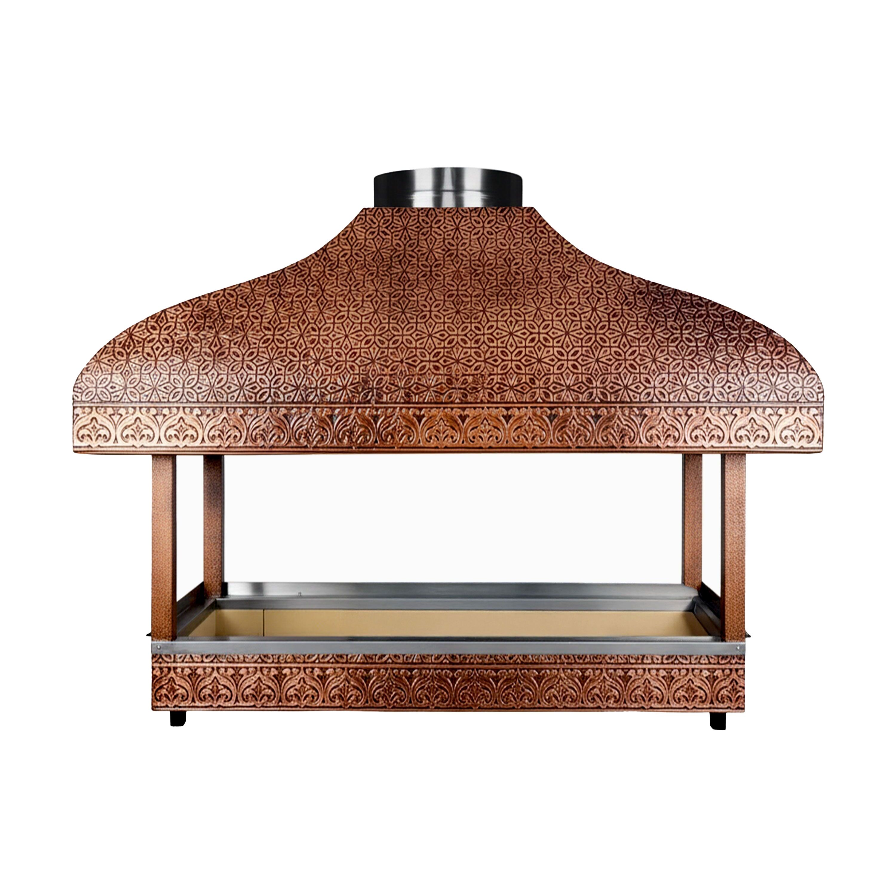 Copper Charcoal Grill - 1200mm