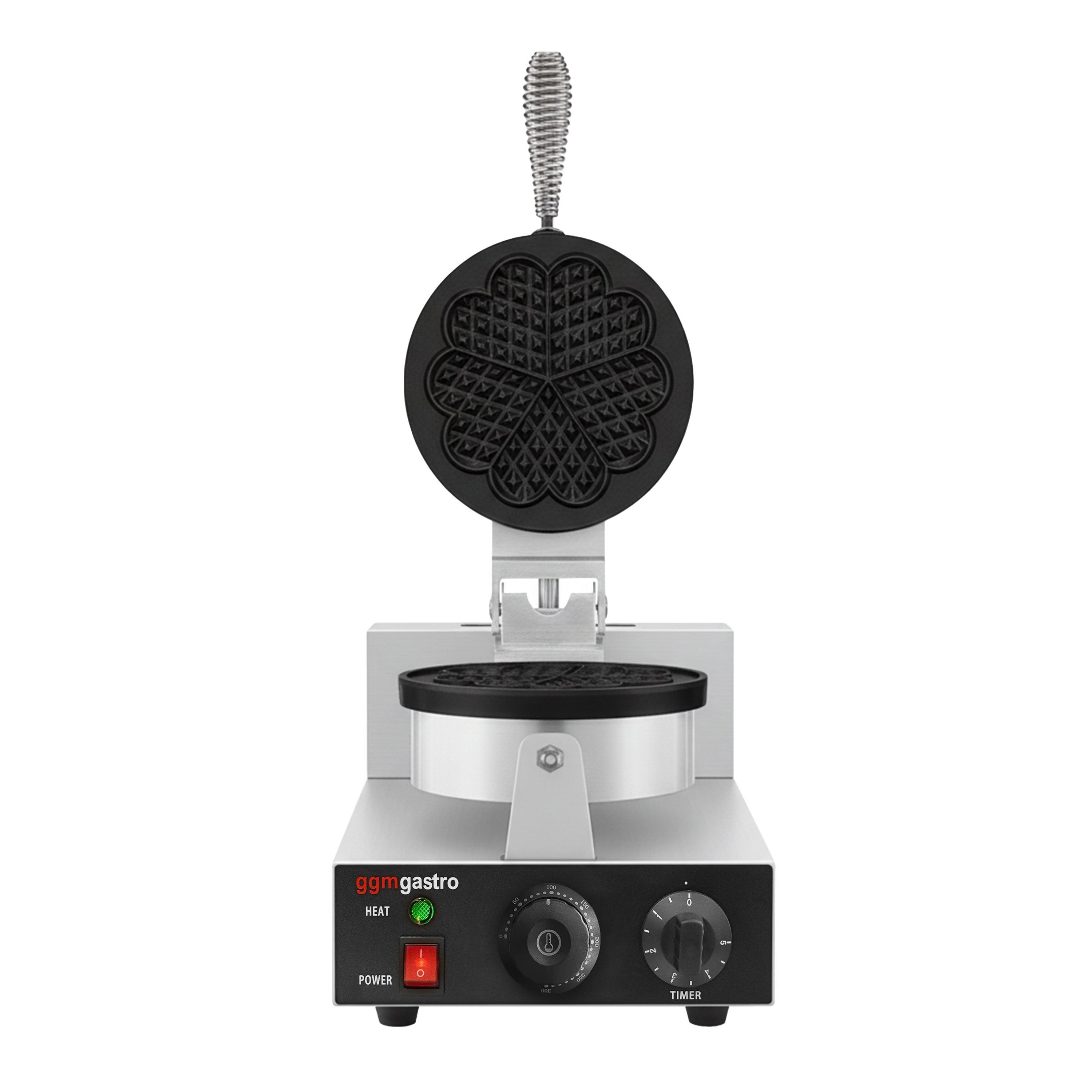Gaufrier – simple – manuel – 1,3 kW – Forme : cœur