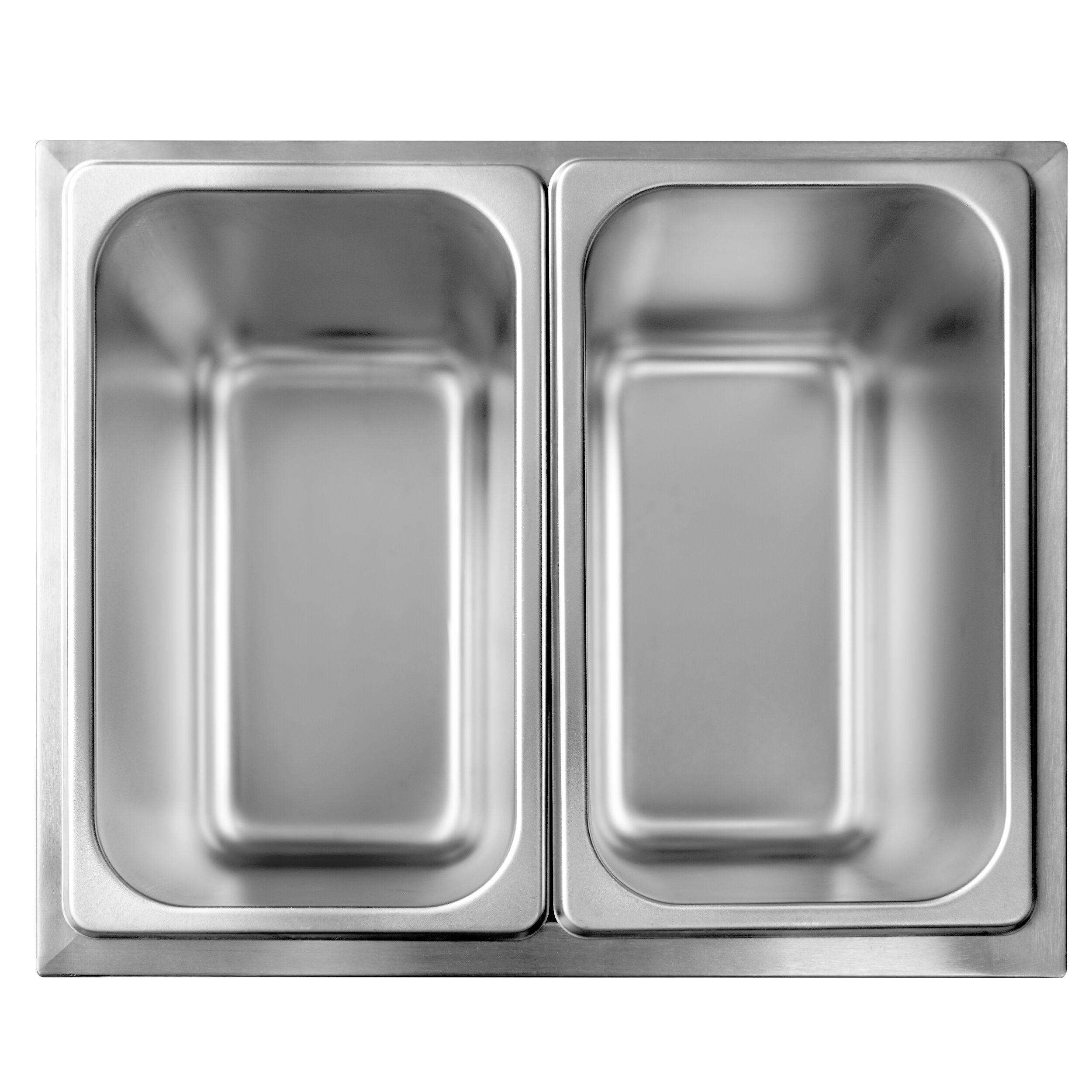 Fondoir à chocolat à chauffage sec - 2x GN 1/4 - 250W