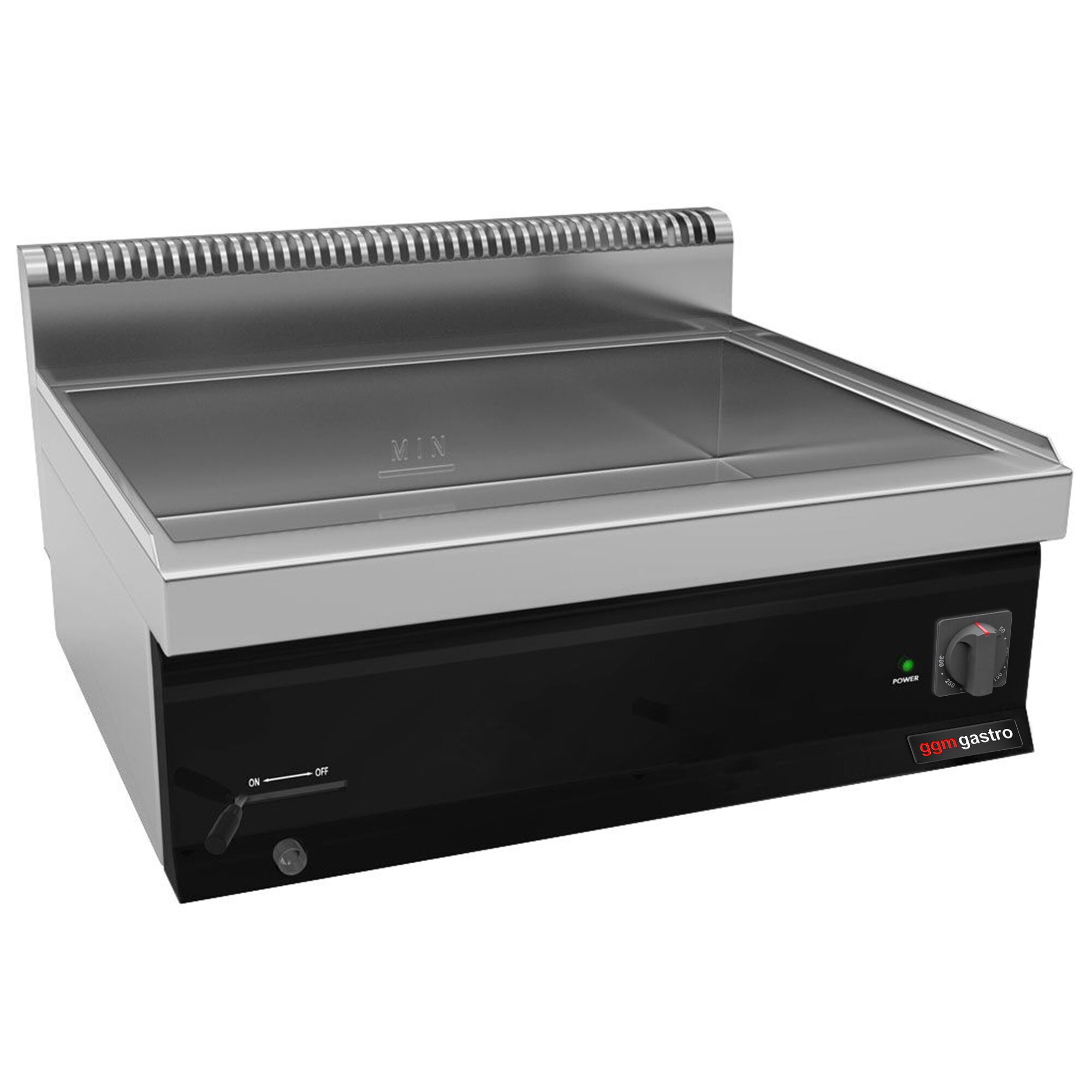 Bain-marie électrique – 2,4 kW – 2 × GN 1/1 ou 4 × GN 1/2