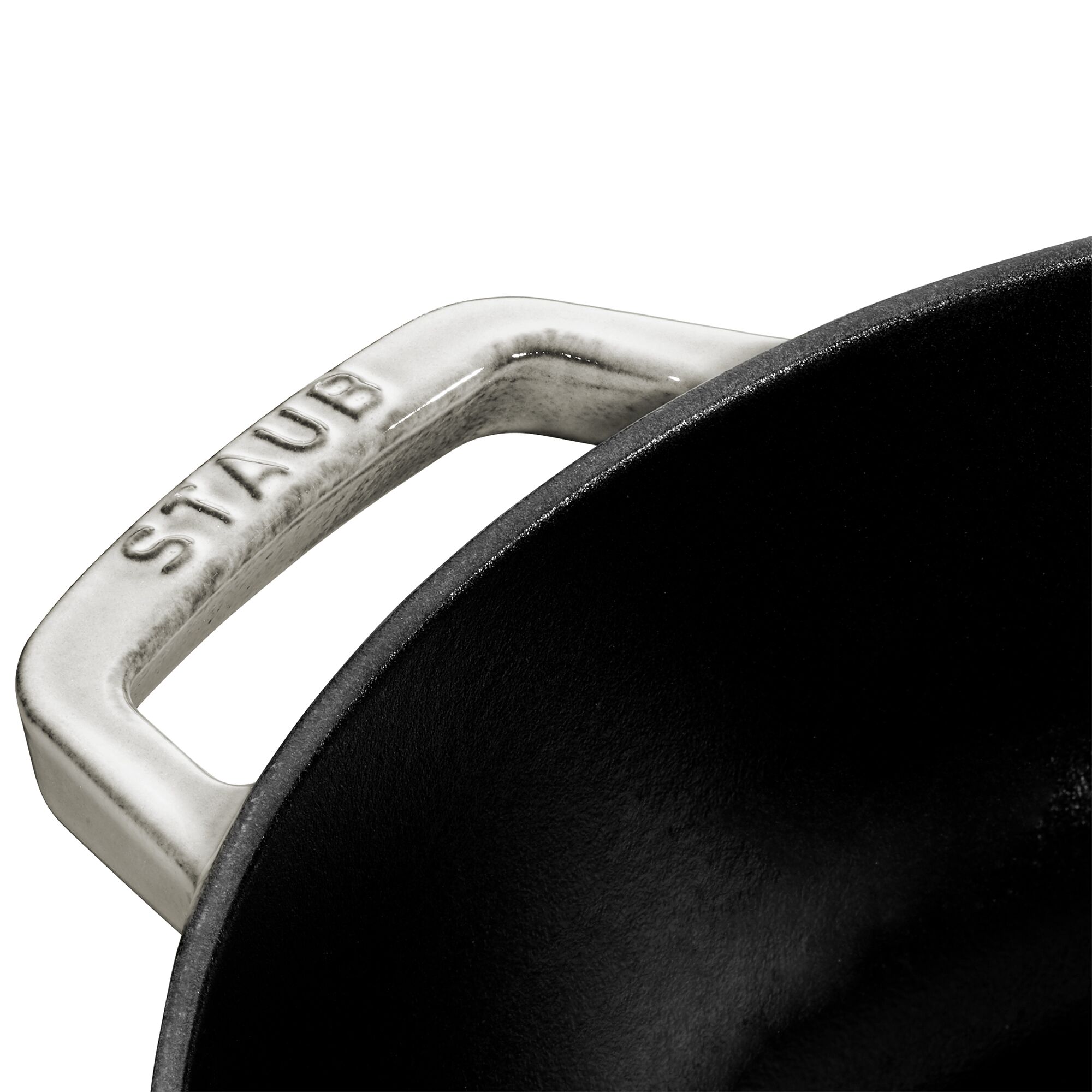 STAUB | BRAISERS - Bräter mit Chistera Drop-Structure - Ø 280mm - Gusseisen - Weisser Trüffel