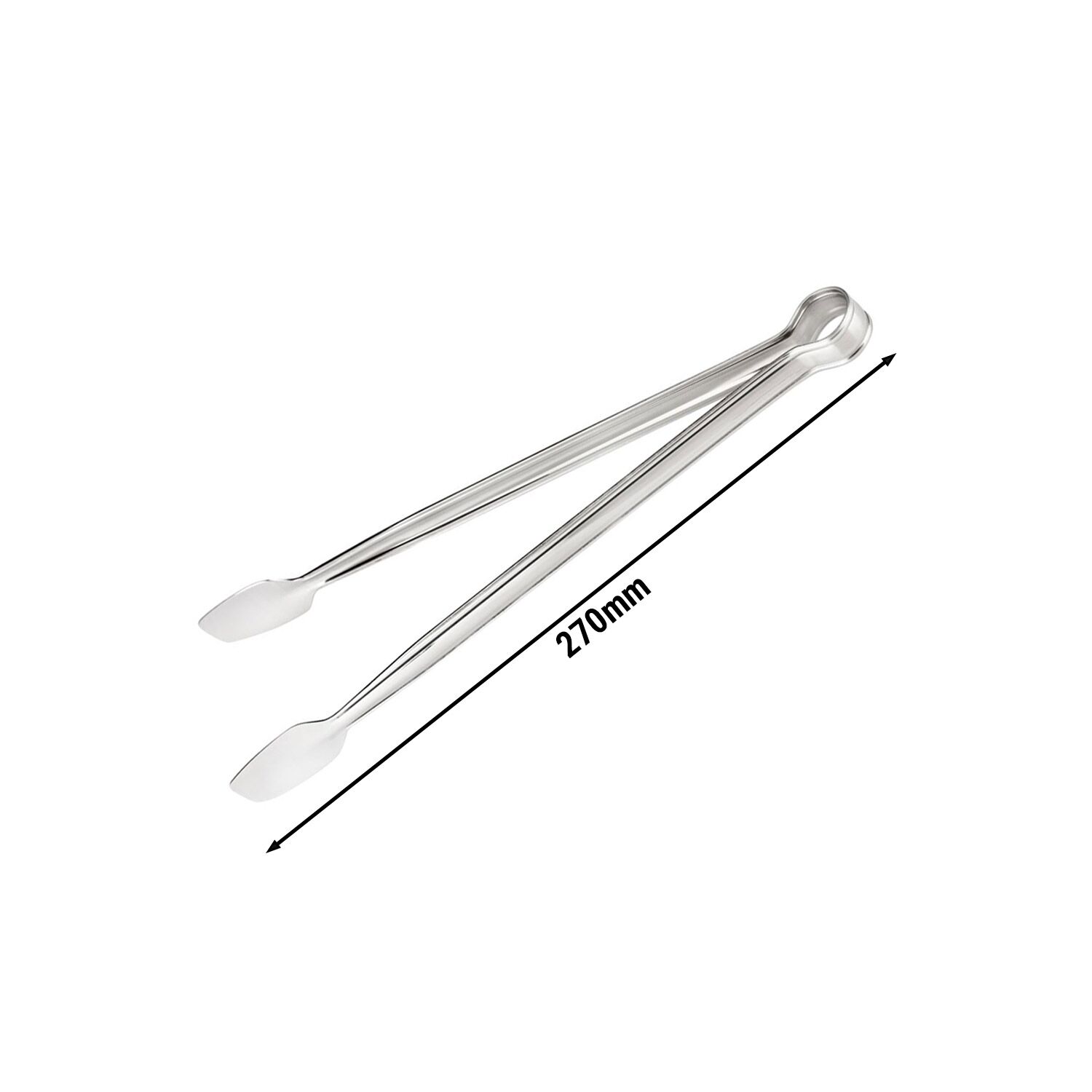 (4 pcs) Pince à barbecue - Longueur : 270mm - Acier inoxydable
