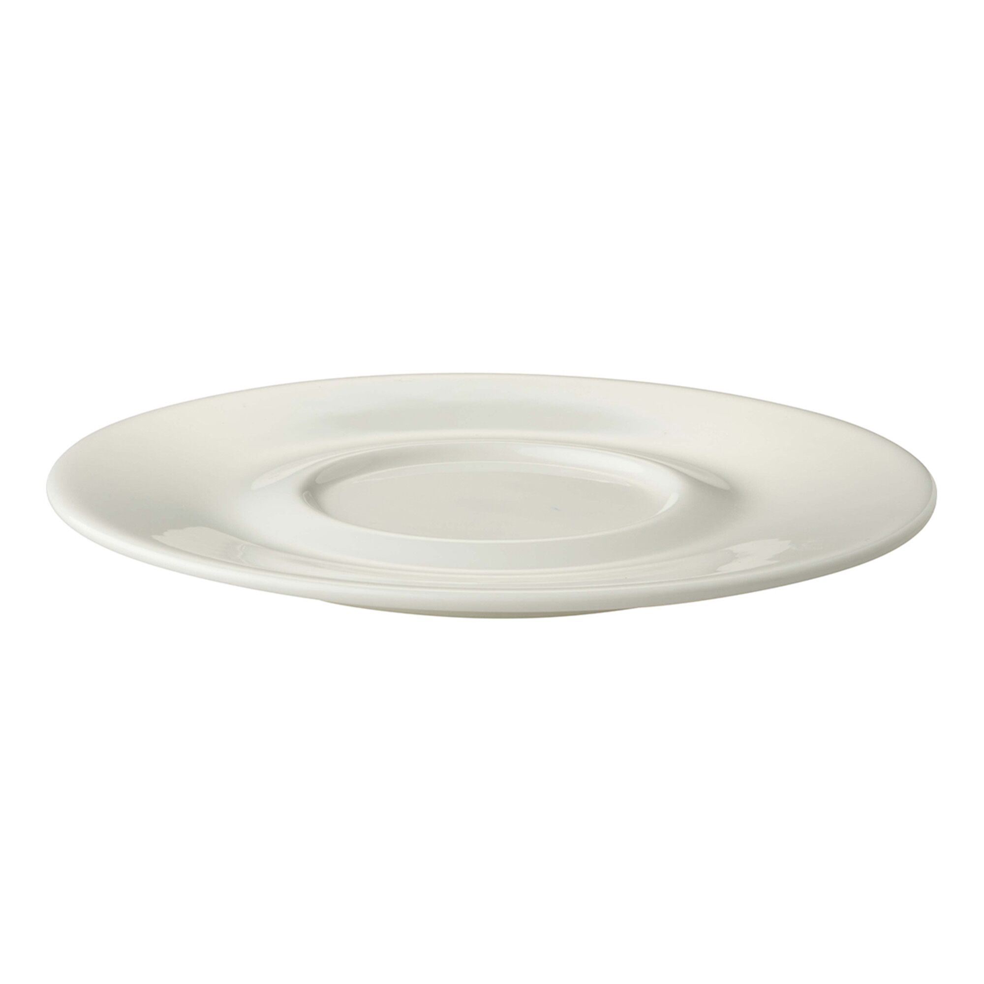 (6 pièces) LUX – Sous-tasse à café/cappuccino Maastricht – Ø 160 mm – Ivoire