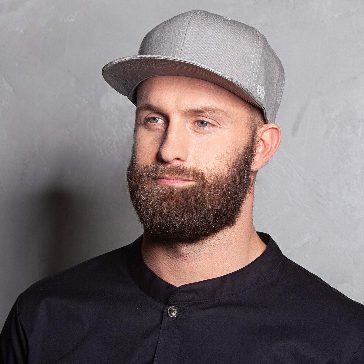 (5 pièces) KARLOWSKY | Casquette plate Classic - Gris pierre