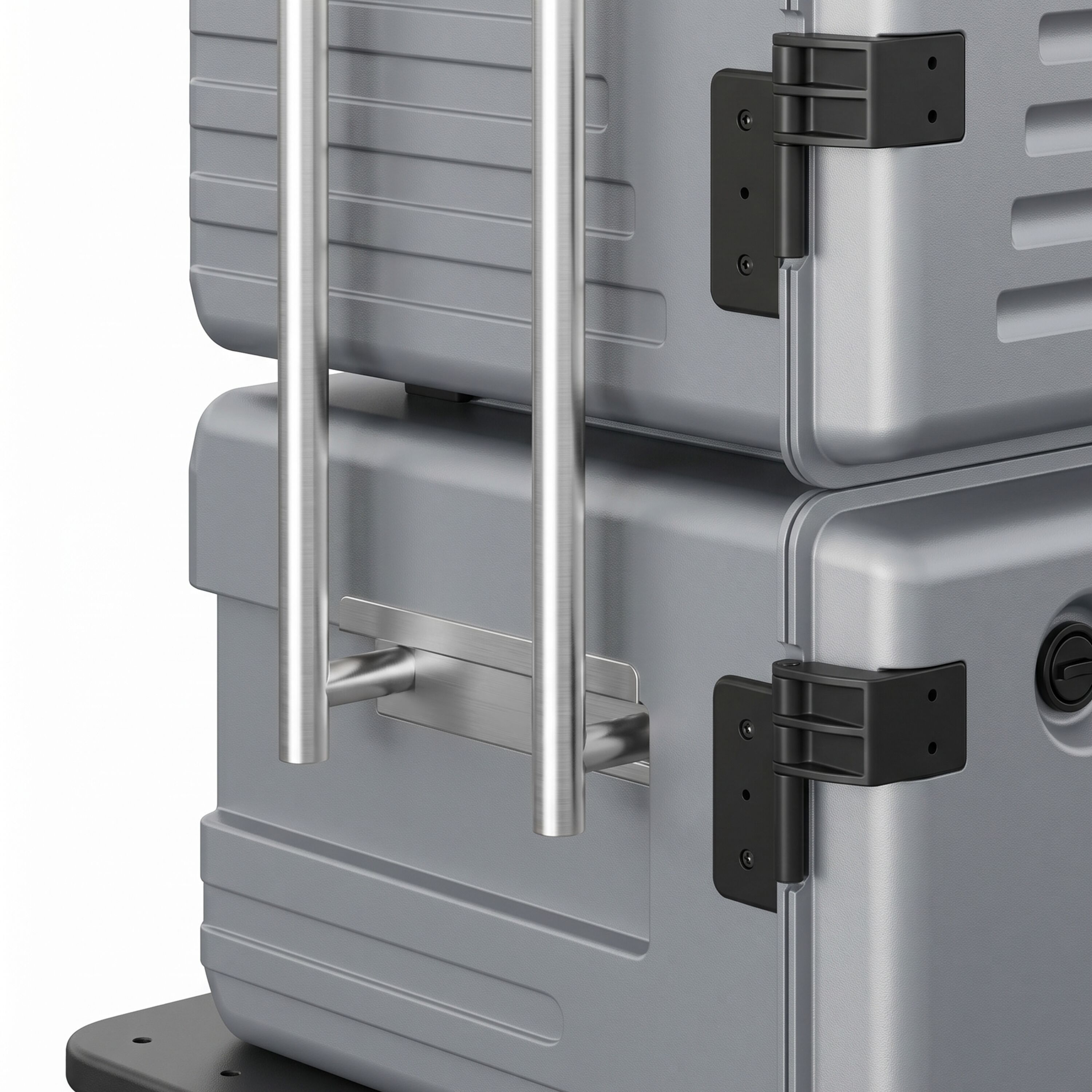Thermobox - Chargement par l’avant - GN 1/1 - 2x 83L - 550x710x1410mm - chauffant - pour 24x GN 1/1