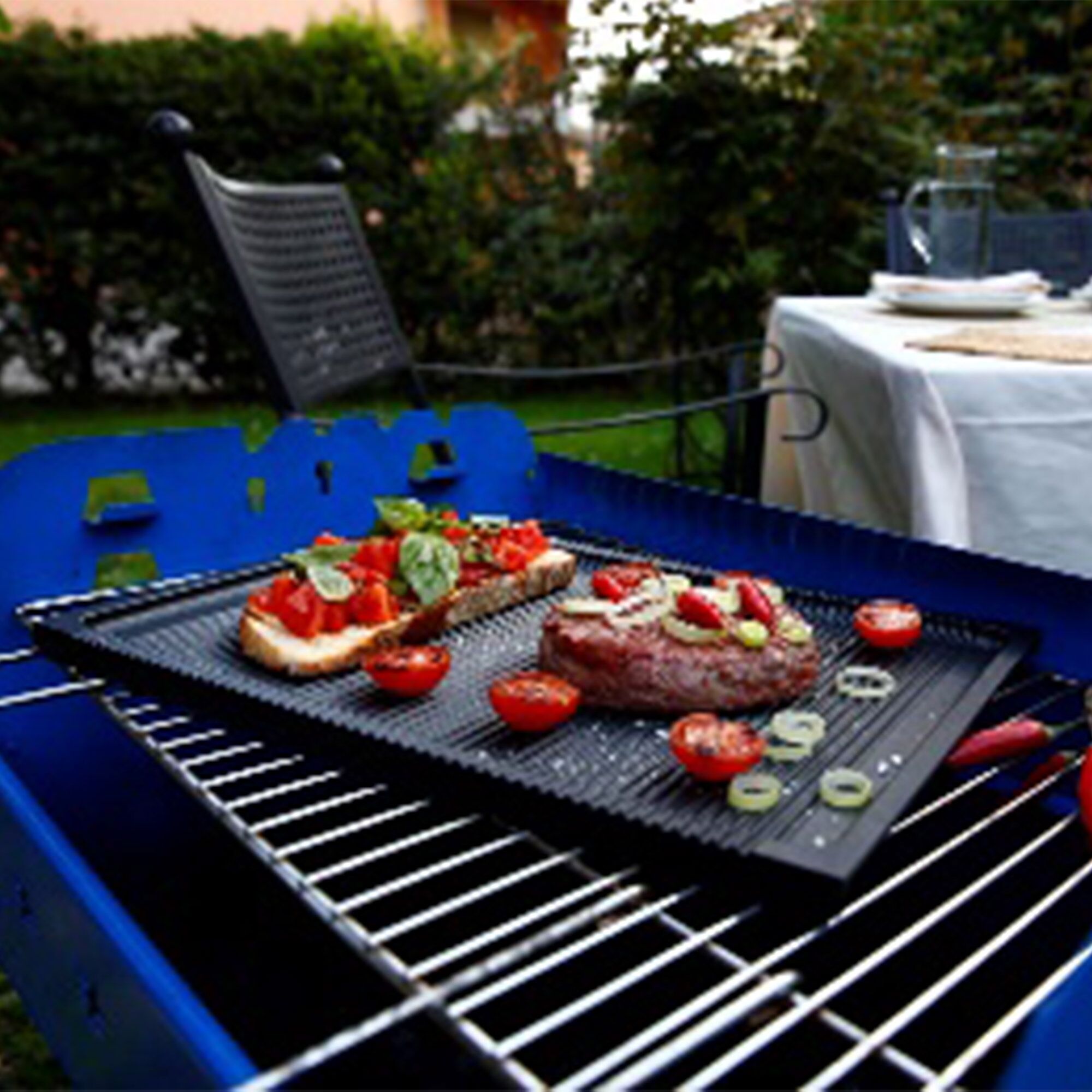 Plaque de cuisson PREMIUM BBQ - 380 x 265 mm