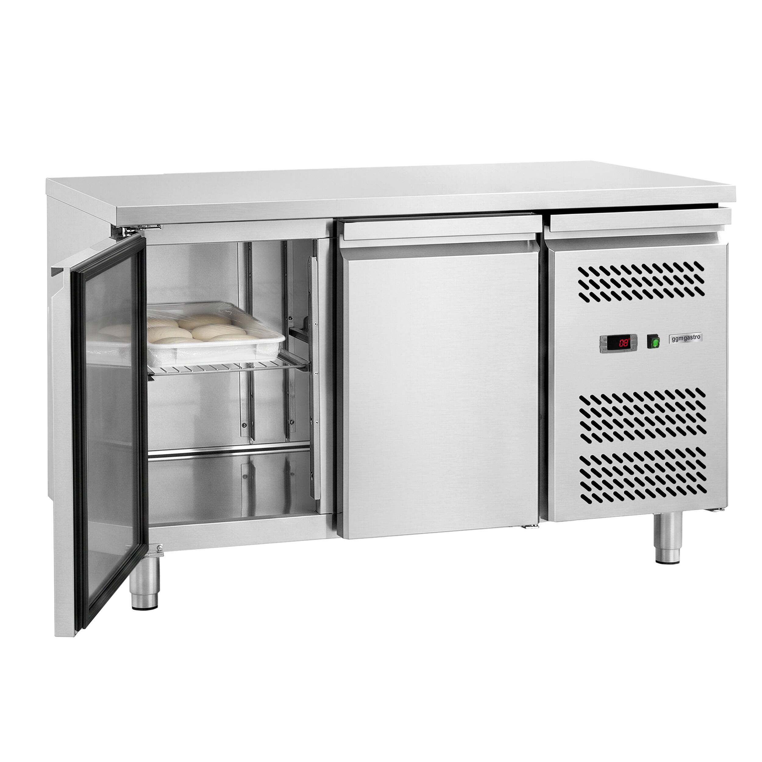 Bakery Counter Fridge ECO - 1510x800mm - with 2 doors - capacity 294 litres