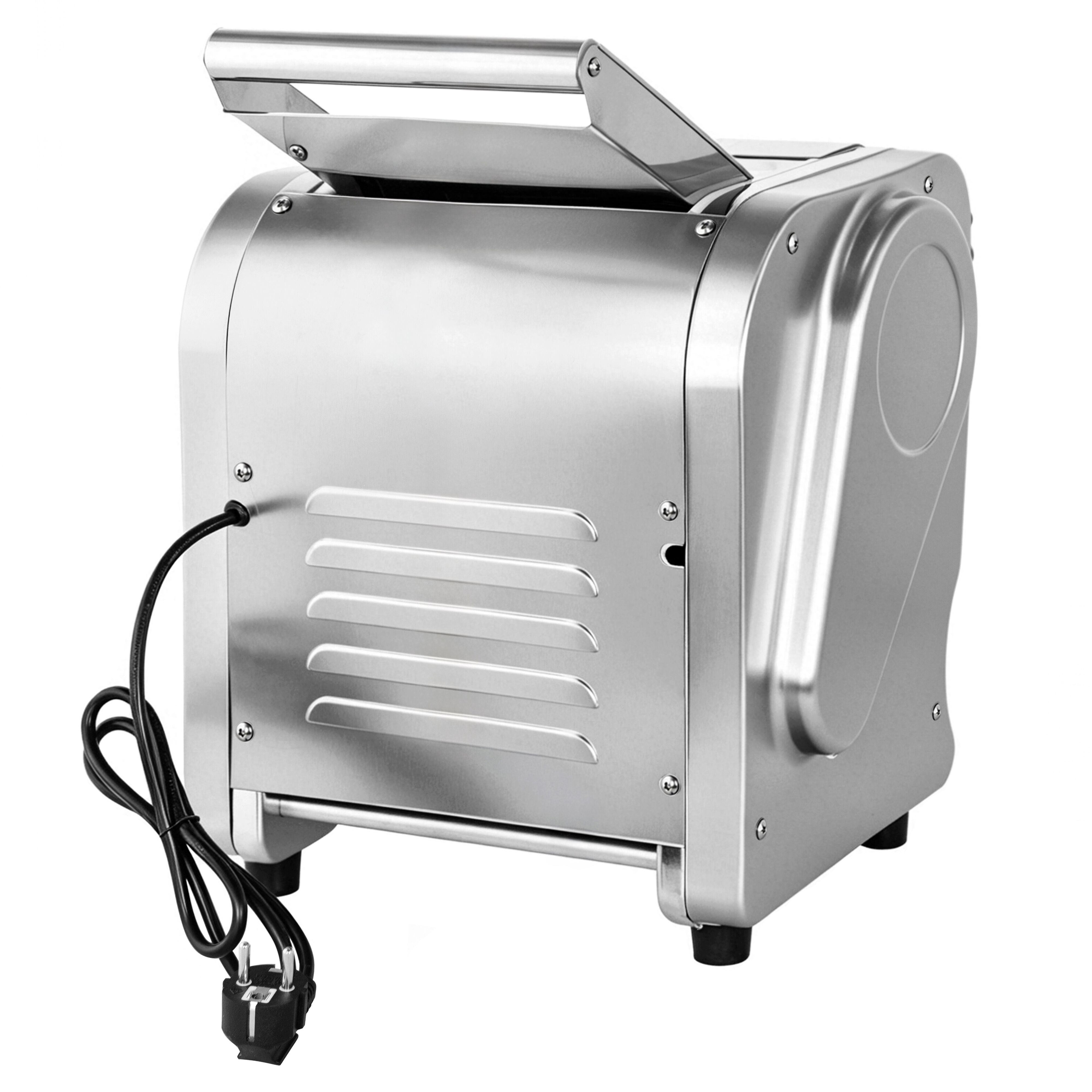  Elektryczna maszyna do makaronu z wałkiem do rozwałkowywania ciasta – długość wałka 220 mm – wydajność 8 kg/h
