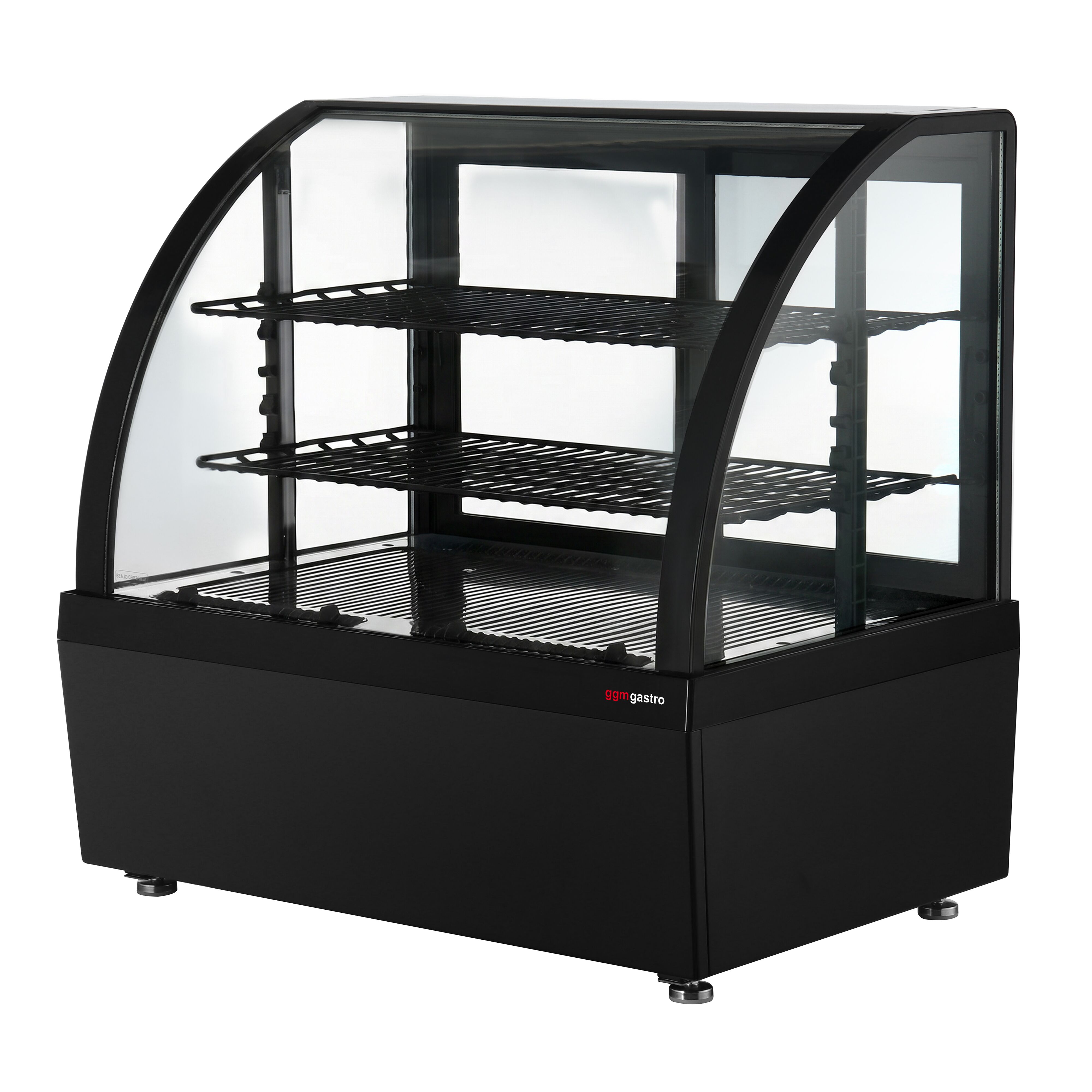 Tisch-Kühlvitrine - 100 Liter - 705mm - mit 2 Ablagen - LED Beleuchtung
