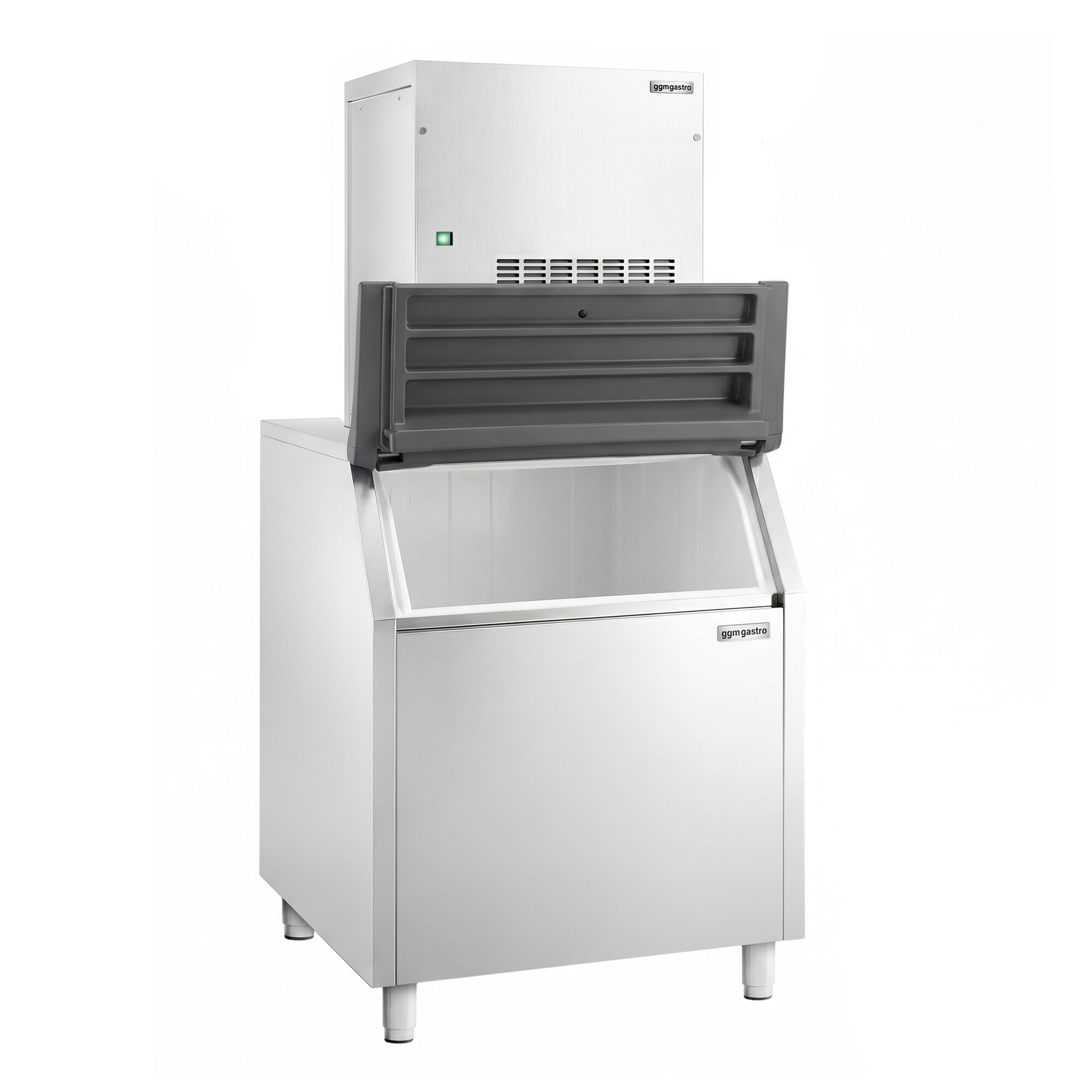 Premium PLUS Modular Flake Ice Maker - 270 kg/24, including a 200 kg ice storage bin