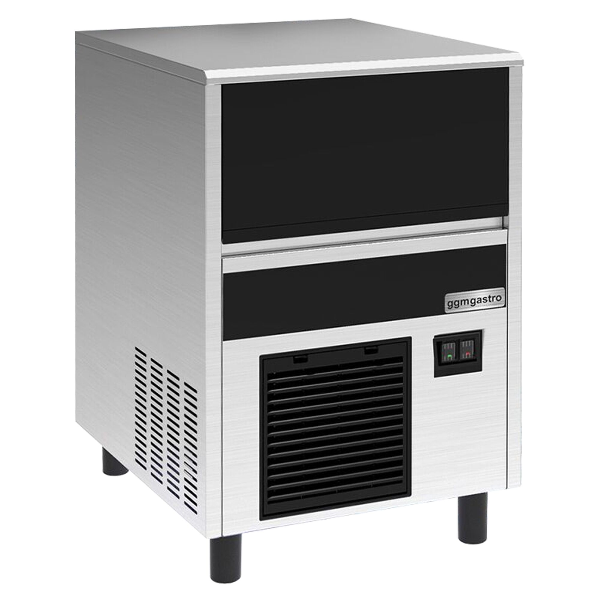 Machine à glaçons - Cylindre - 37 kg/24 h - y compris la pompe de vidange