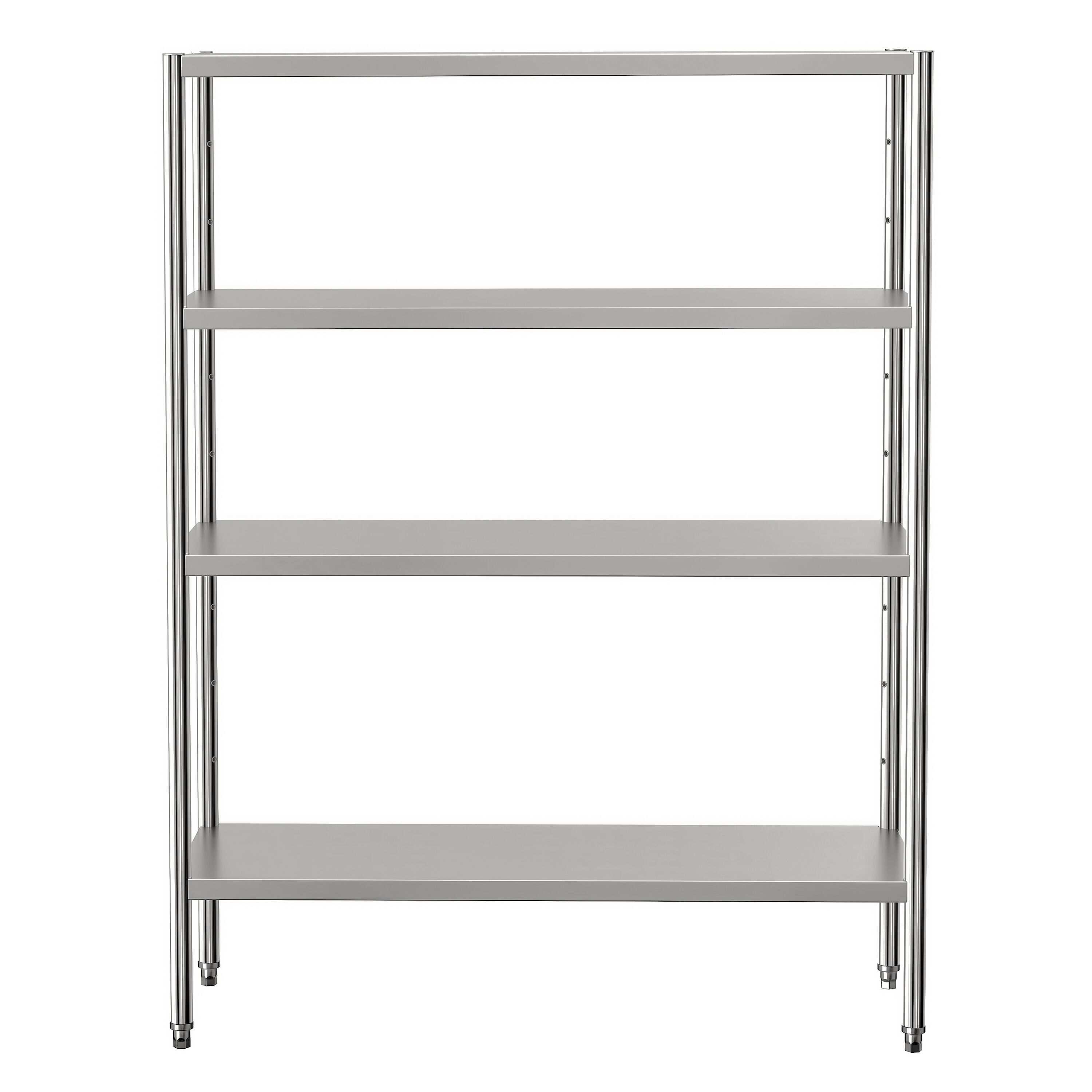 Étagère en inox ECO - 1400 x 490 mm - avec 4 étagères (réglables)