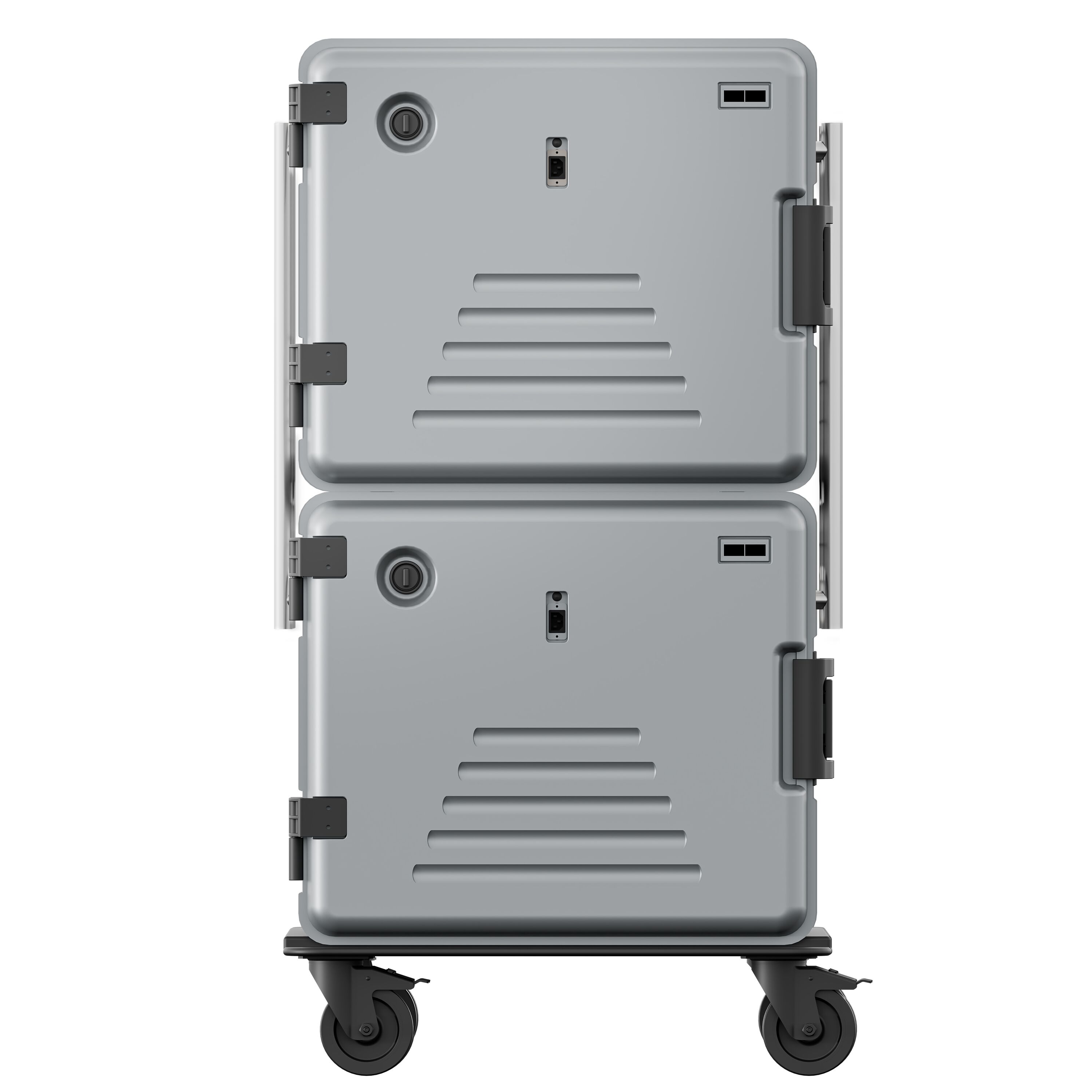 Thermobox - Chargement par l’avant - 2x 180L - pour 24x GN 2/1 - 770x885x1380mm - chauffant