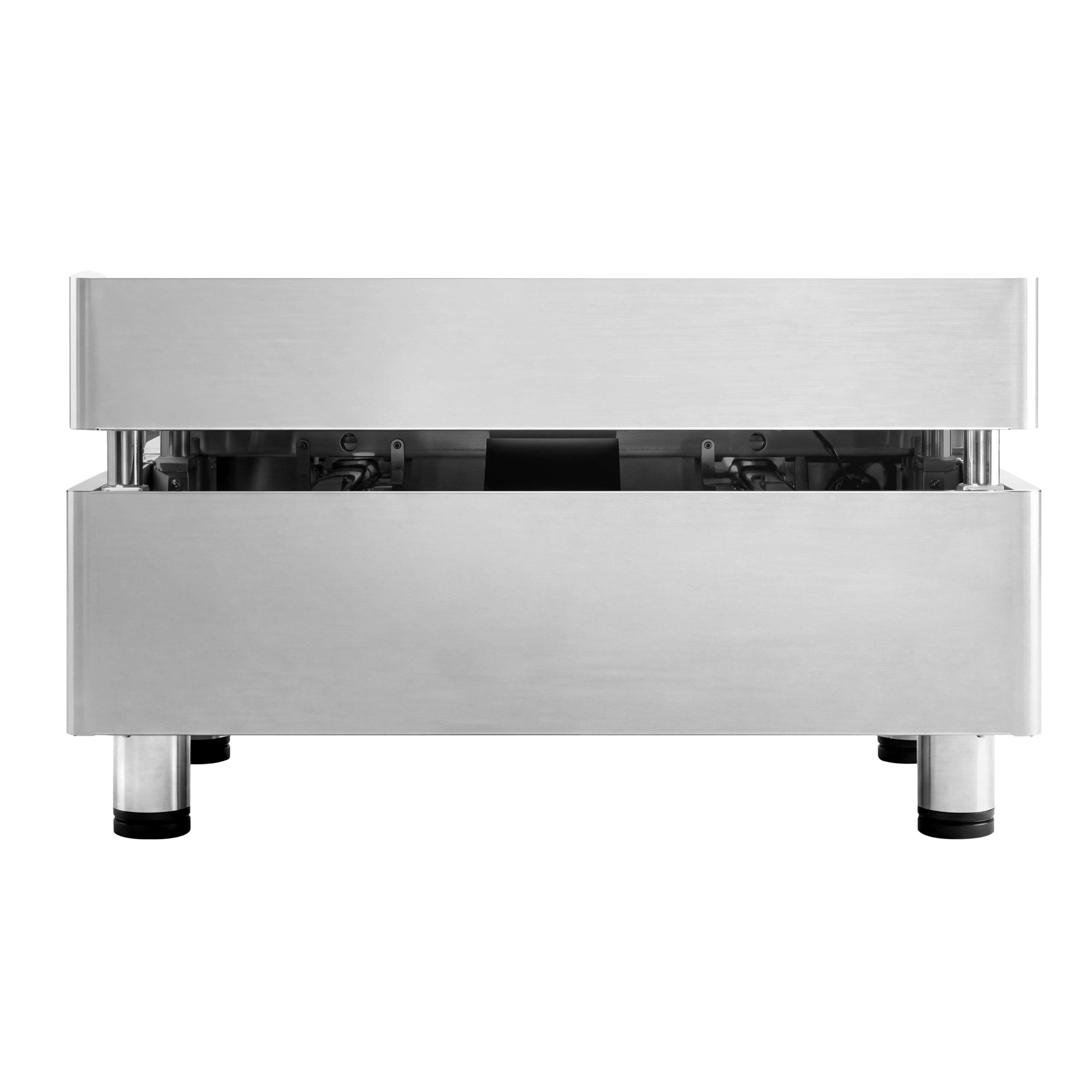 Gas stekhäll – med hårdkrombeläggning – 6,2 kW – slät – grillyta: 555 x 400 mm