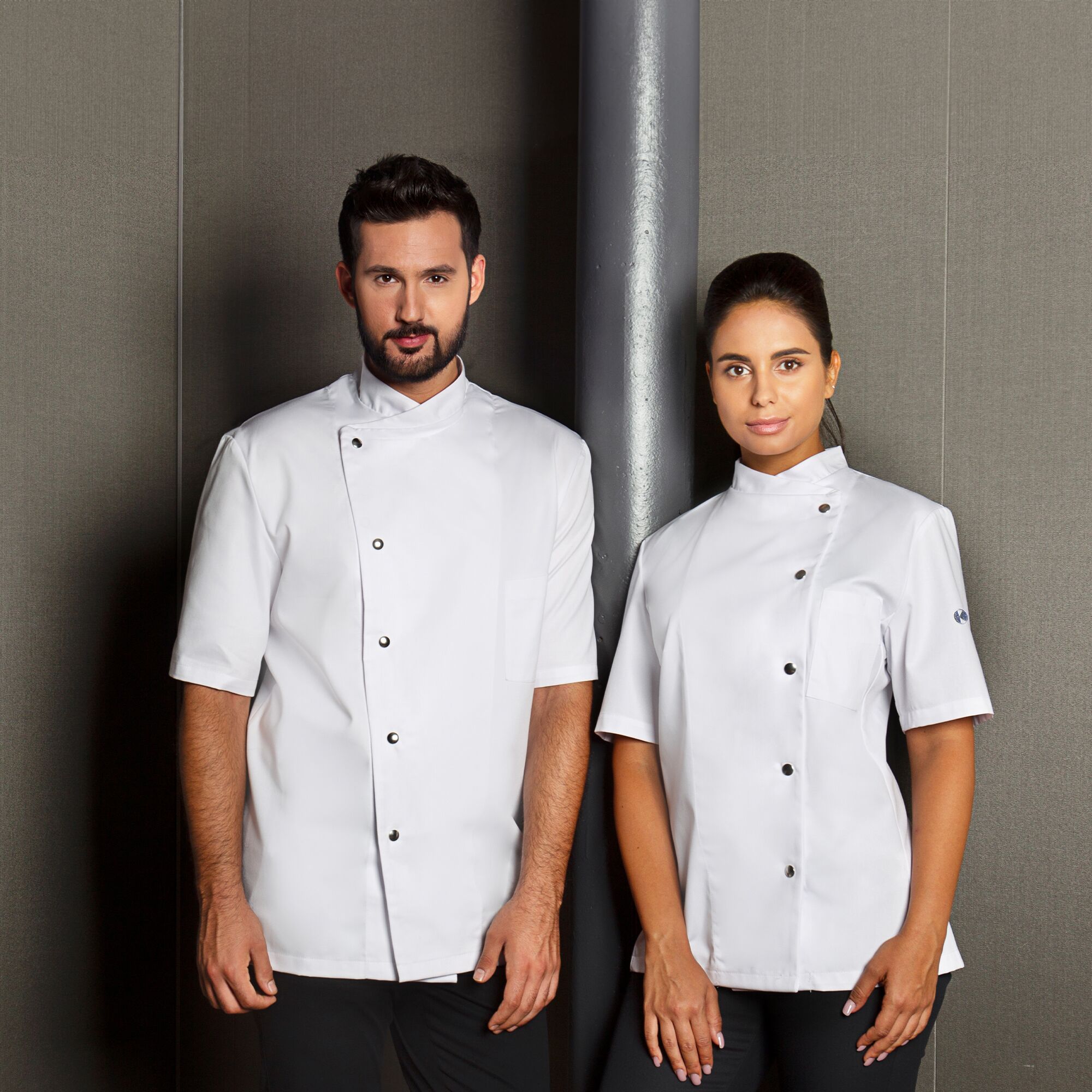 KARLOWSKY | Veste de cuisine femme Greta - Blanc - Taille : 34