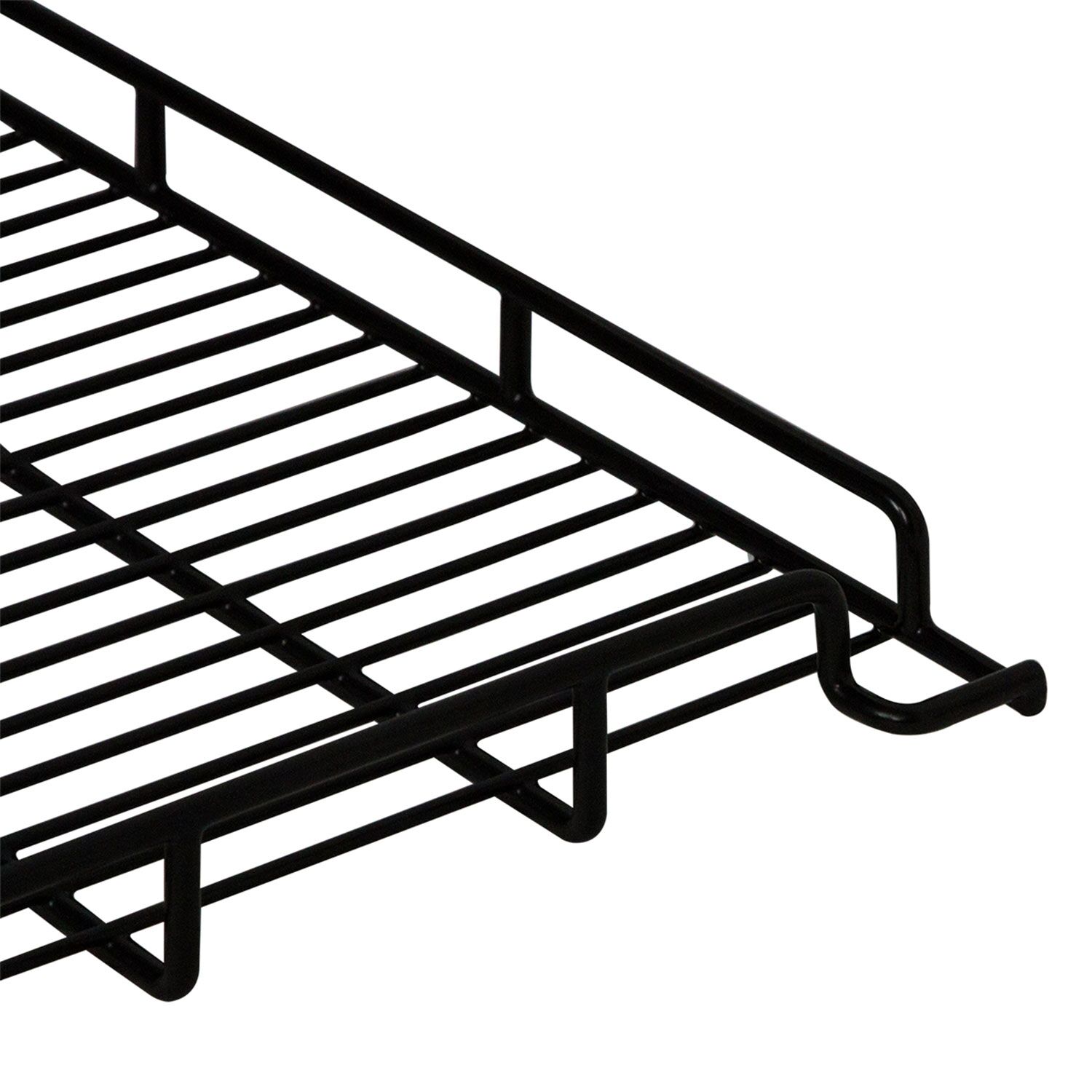 Grille plastifiée - Noir - compatible avec vitrine panoramique PVNR400N