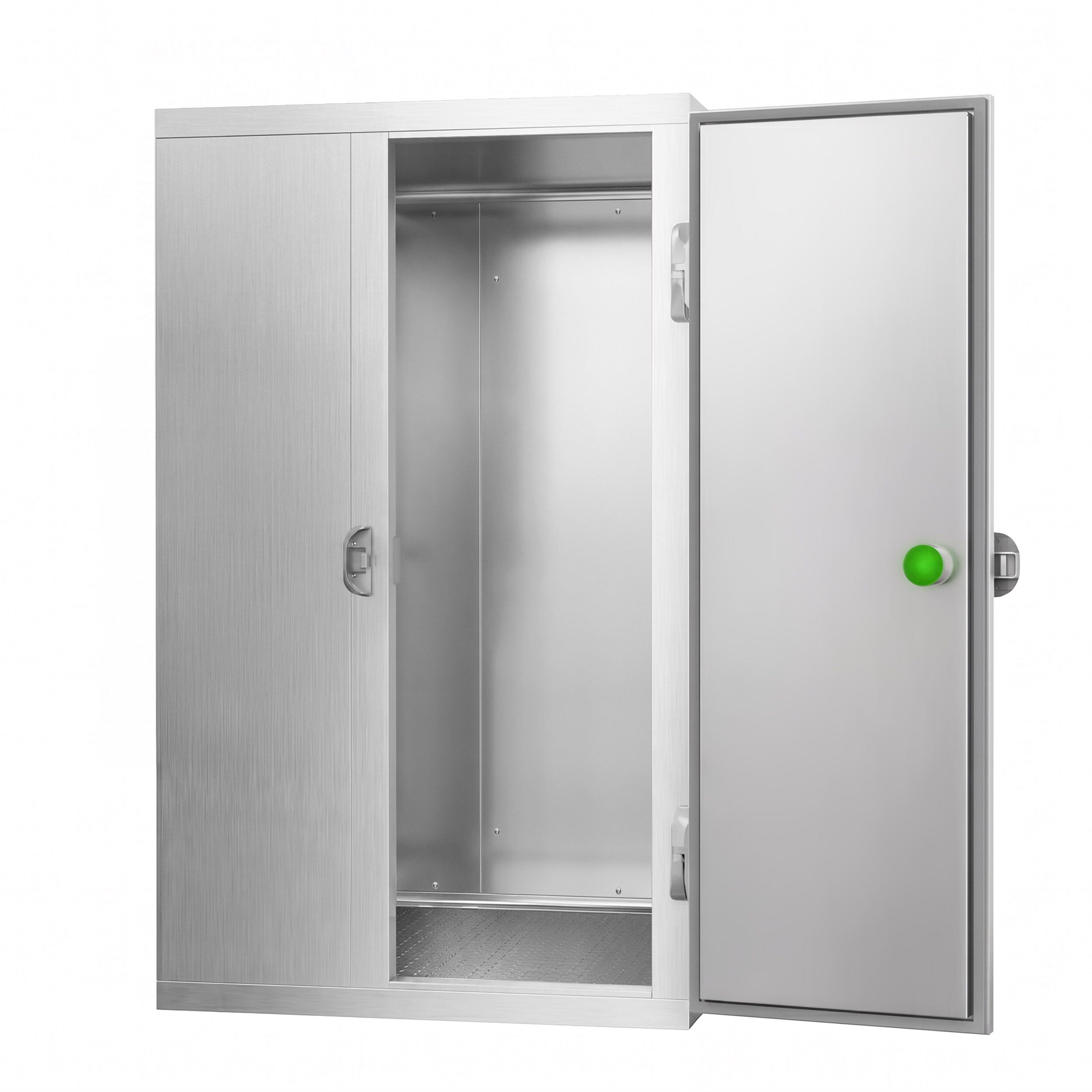 RVS koelcel - 1200x1200mm - 1,80m³