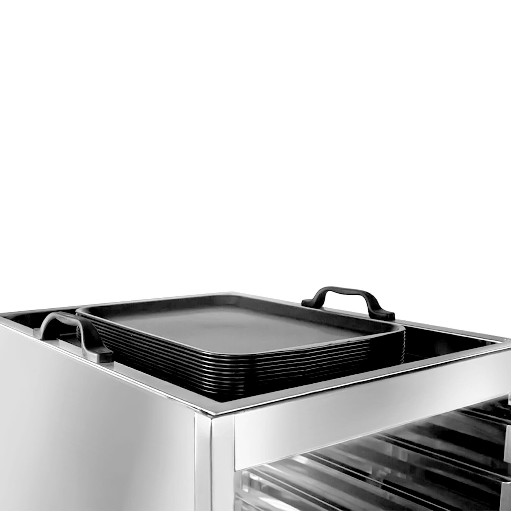 Chariot à plateaux – pour 18 plateaux 400 × 280 mm