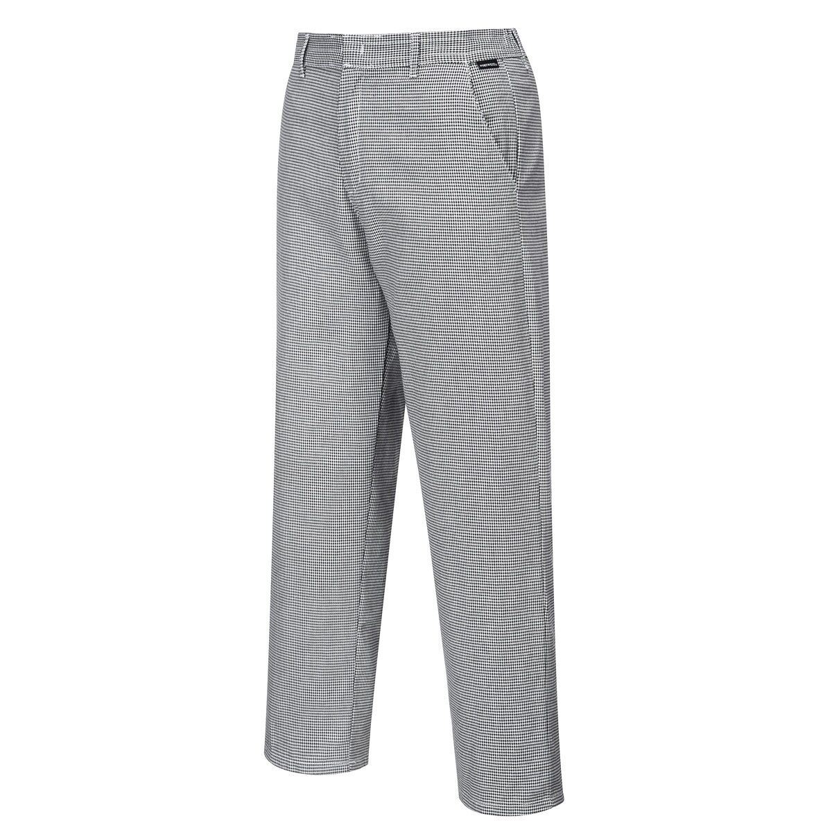 Pantalon de cuisine Unisexe - Noir / Blanc - Taille : 3XL