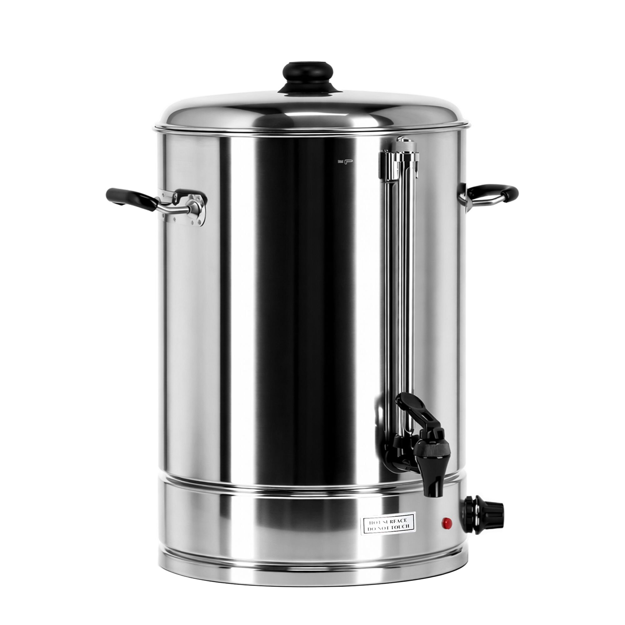 Distributeur de boissons chaudes professionnel - 17L - 2,5kW - Réglage de température en continu 30–110°C - Acier inoxydable