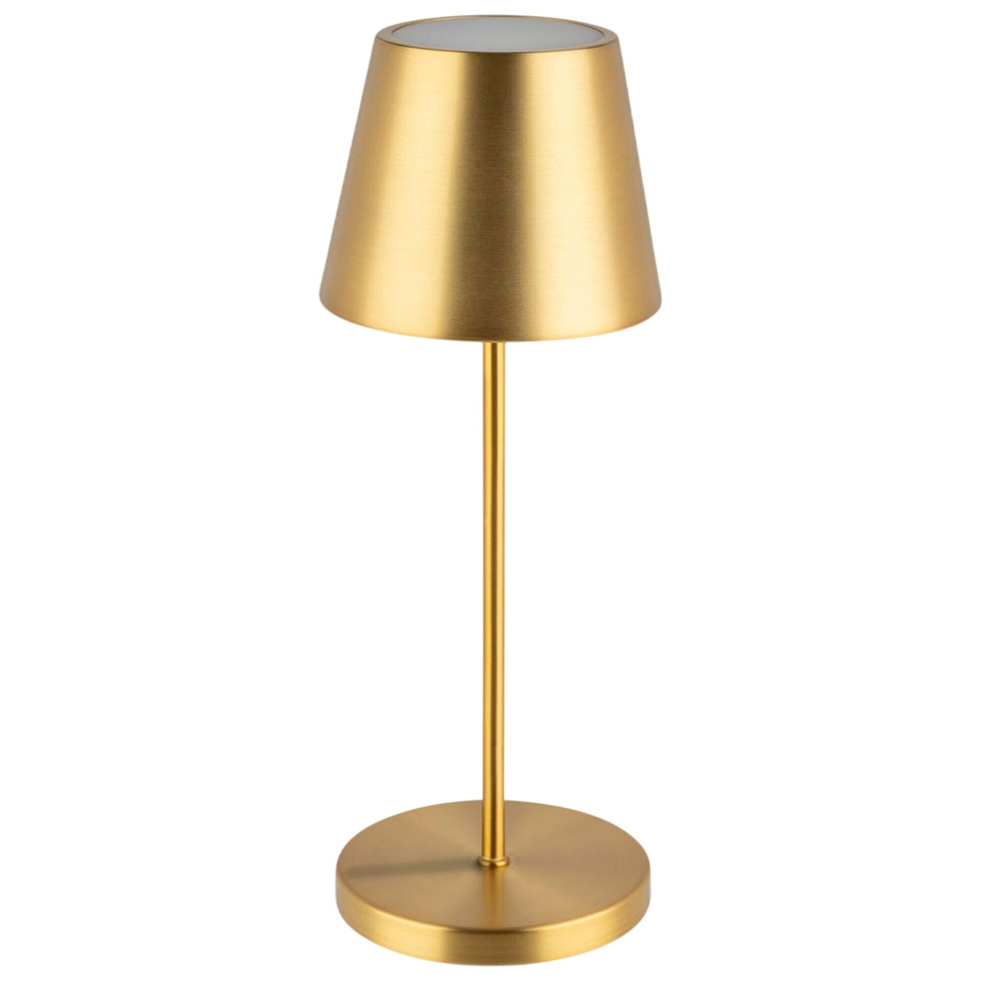 (4 pièces) Lampe de table – MERLE – dimmable en 3 niveaux – Ø 110 mm – Or