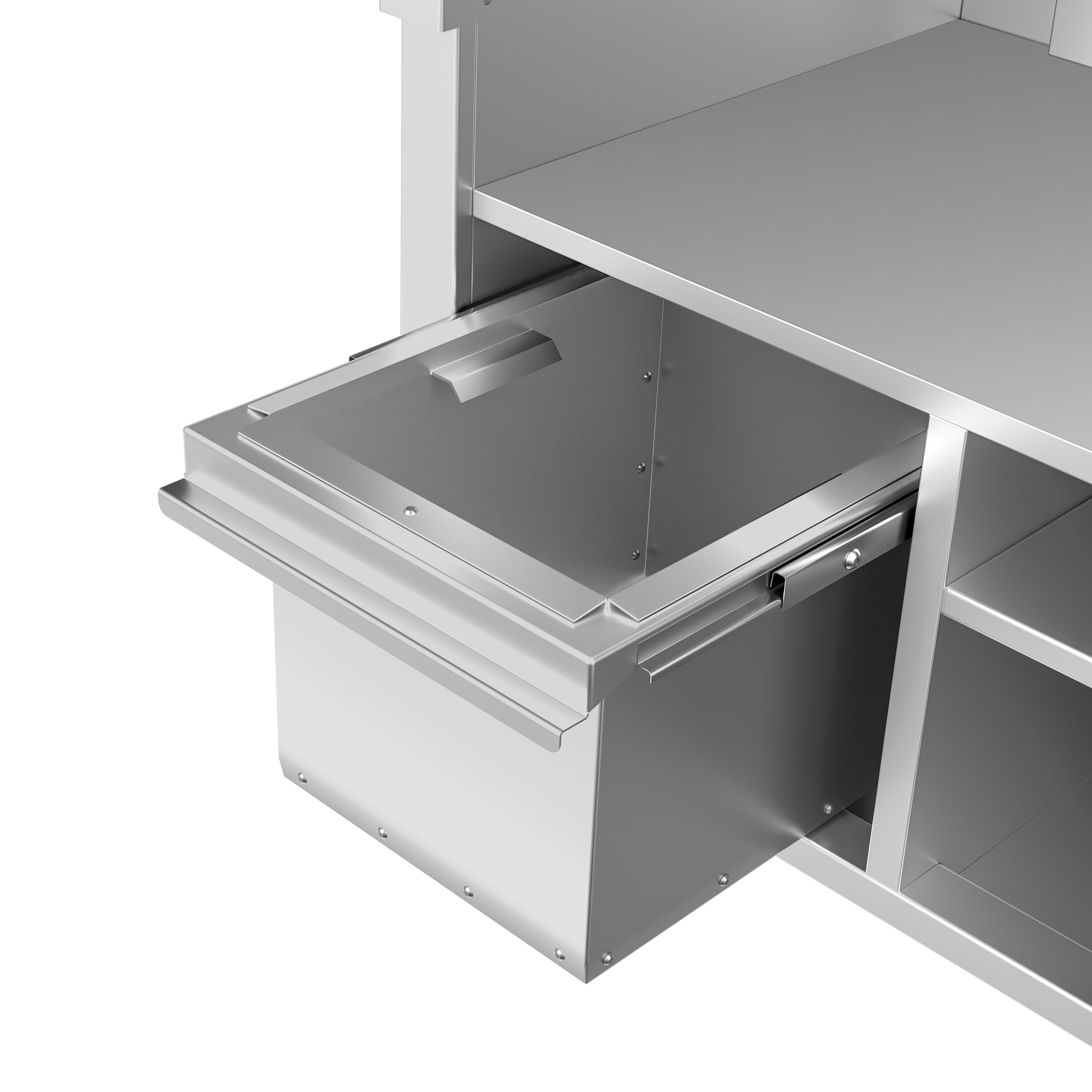 Commercial Gas Chargrill BERLIN - 1360mm - Freestanding - 790mm Deep - 6 Grill Grids - Cast-Iron Cooking Grids - 21kW