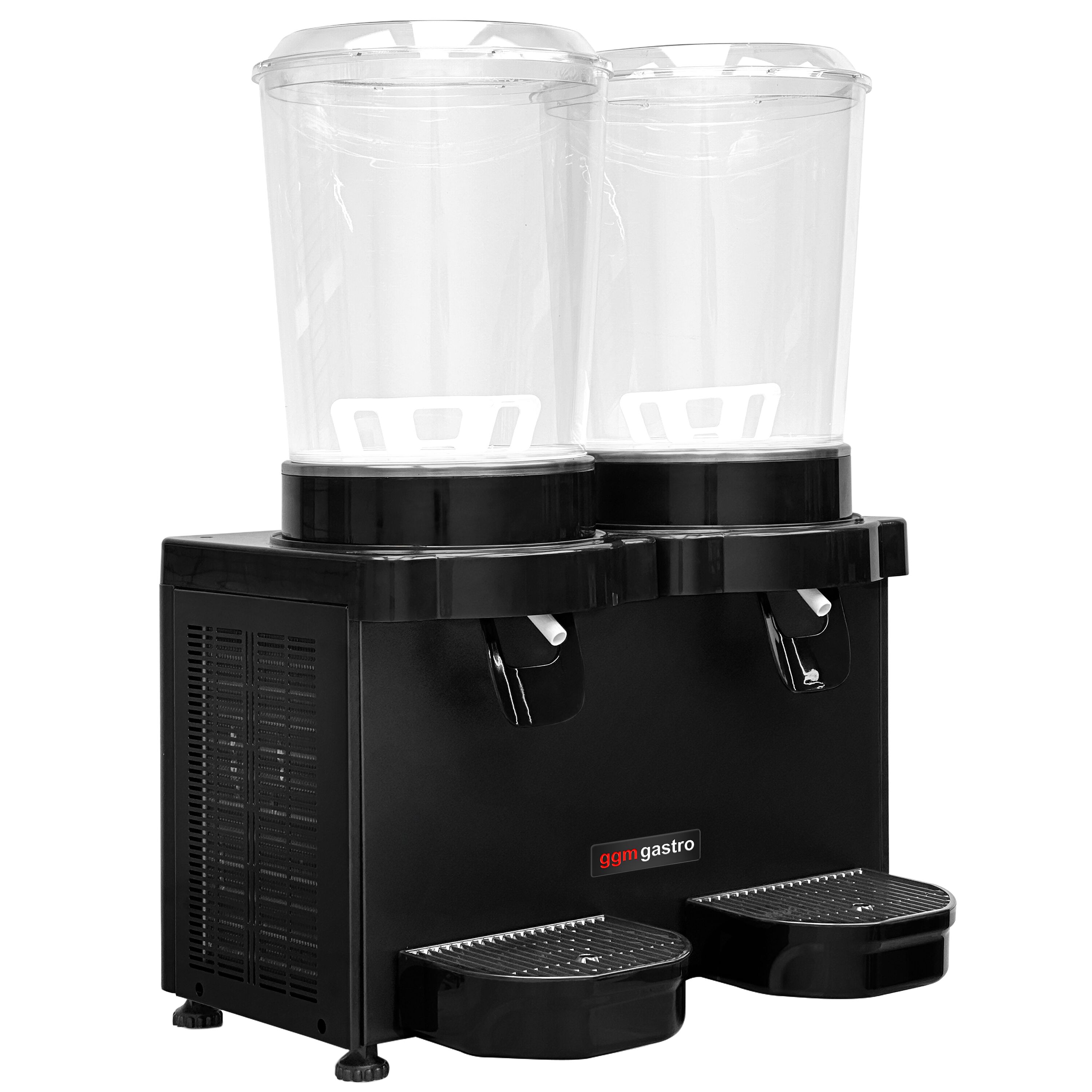 Distributeur d’Ayran / de Jus - 2x 10 Litres - 500 Watt - Noir
