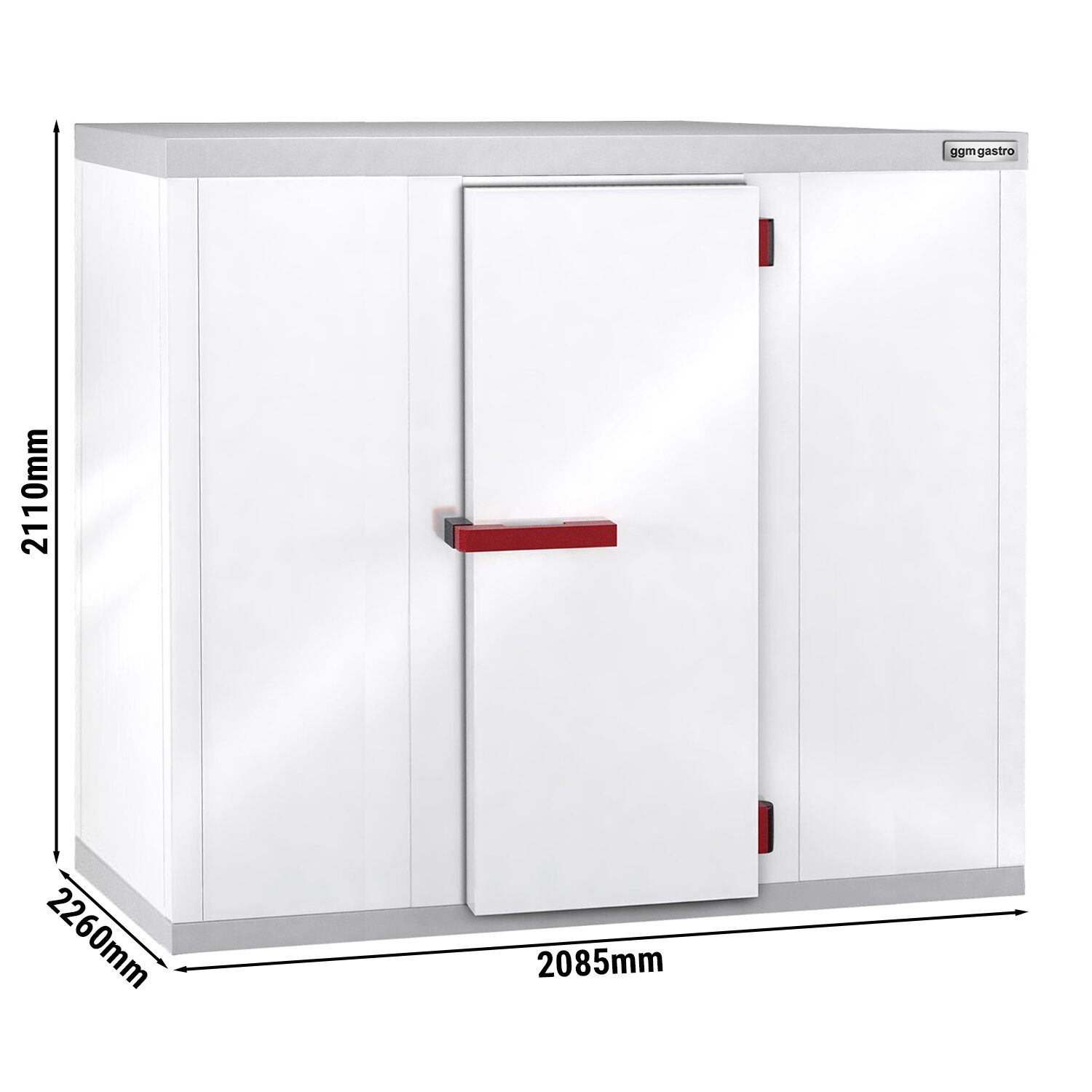 Chambre froide - 2080 x 2260 mm - 7,88 m³