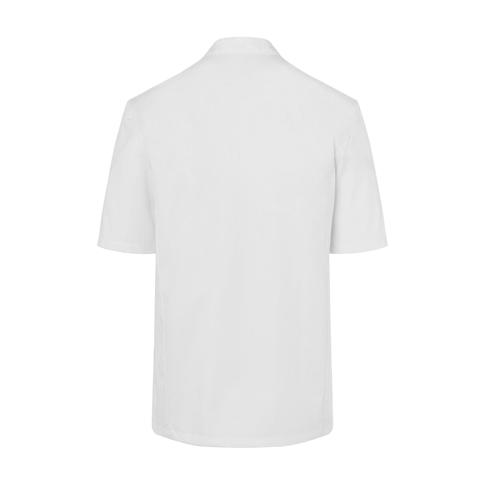 KARLOWSKY | Gustav Men's Chef Jacket – Short Sleeve - White - Size 70 - Press-Stud Closure