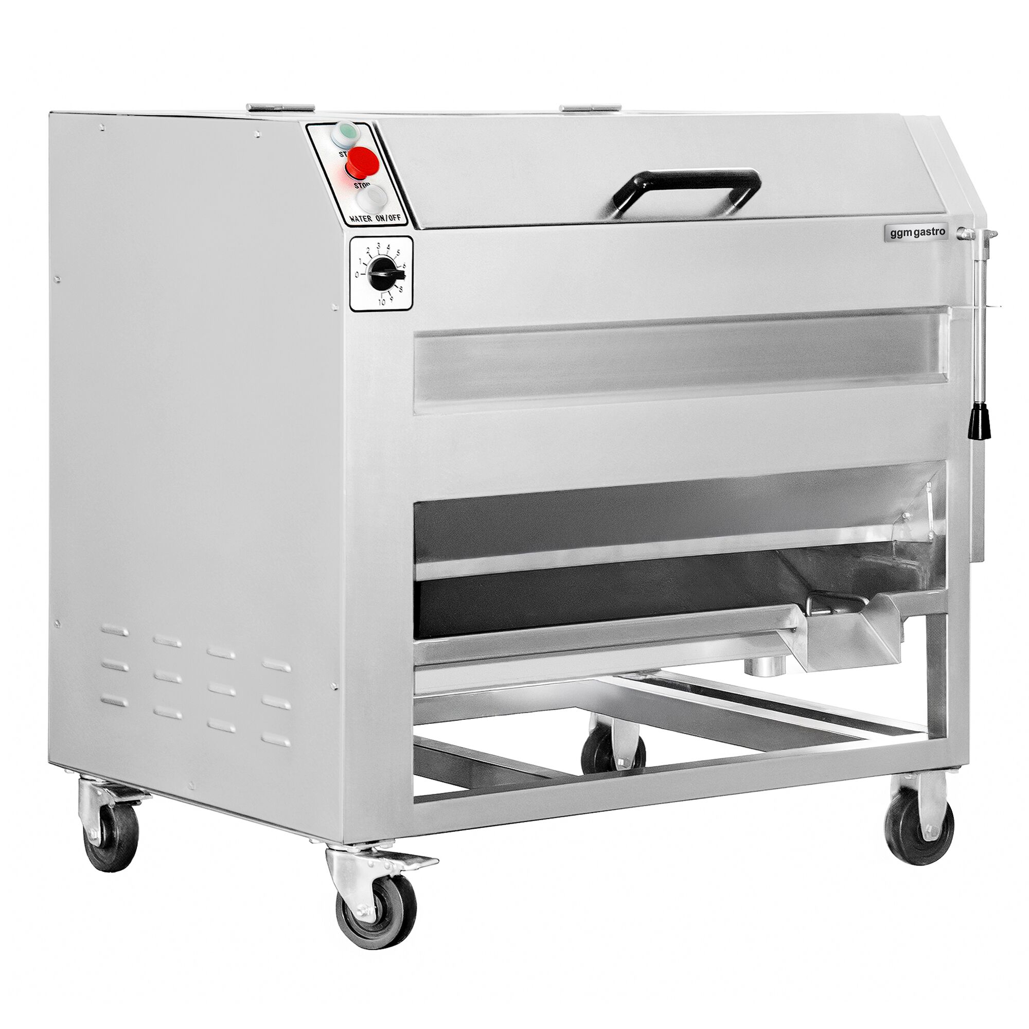Éplucheuse à légumes professionnelle - 600kg/h - 750W - 230V - 1400rpm