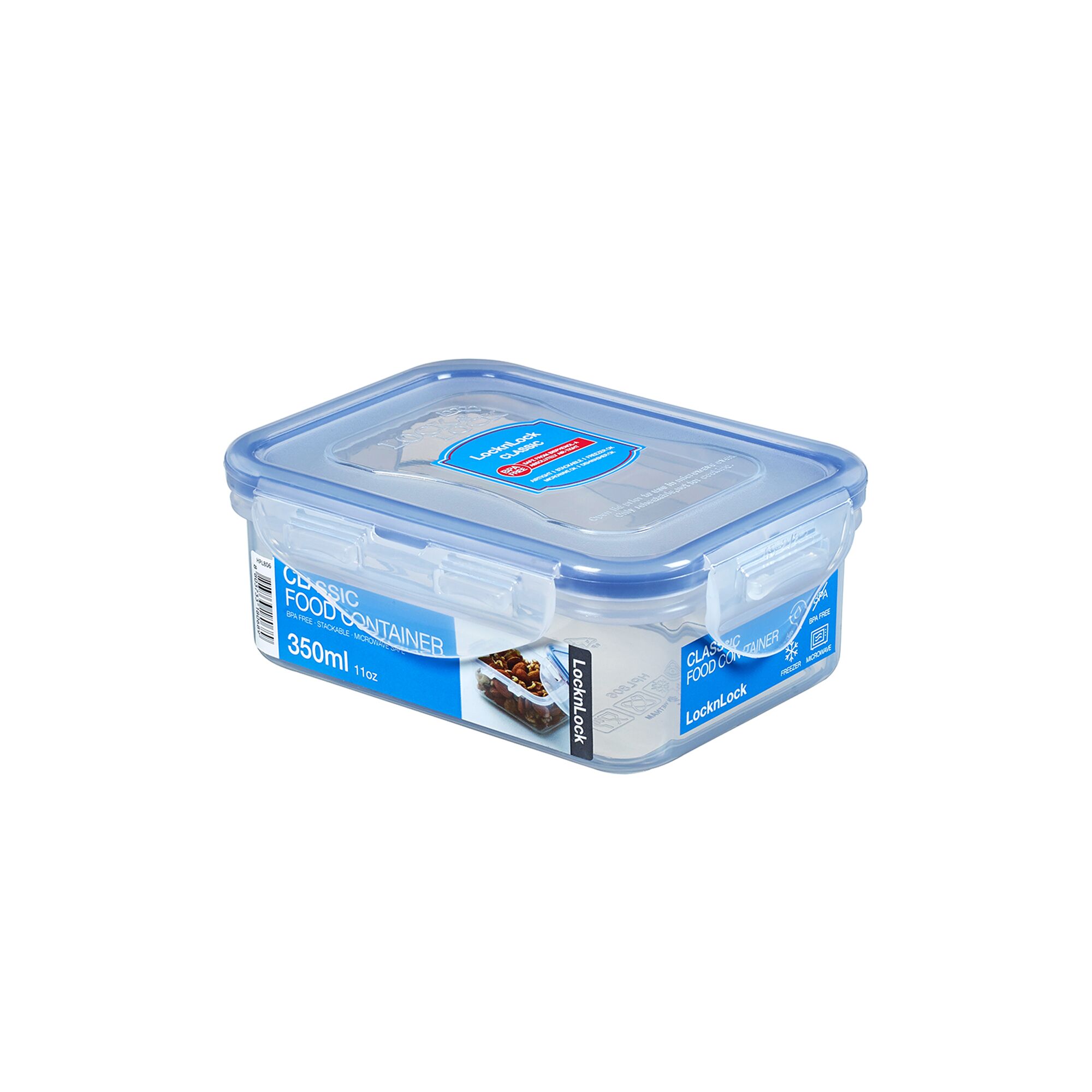 (12 pièces) LocknLock | Boîte multifonction Classic – 350 ml – transparent