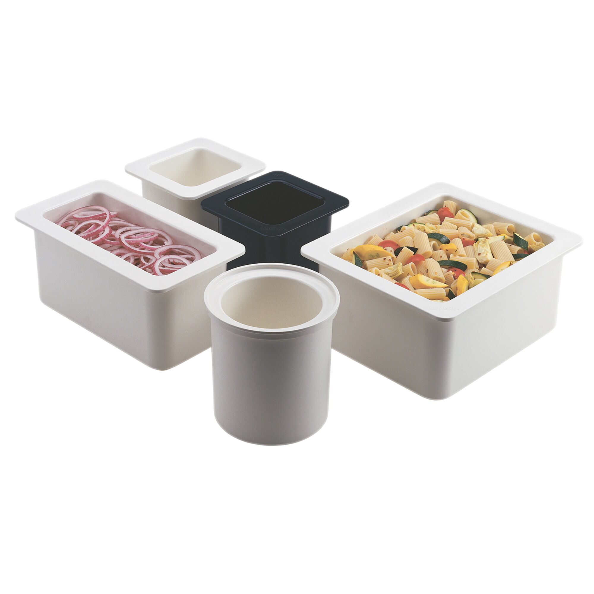 CAMBRO | ColdFest® – Récipient GN 1/6 – noir – hauteur 150 mm – plastique ABS