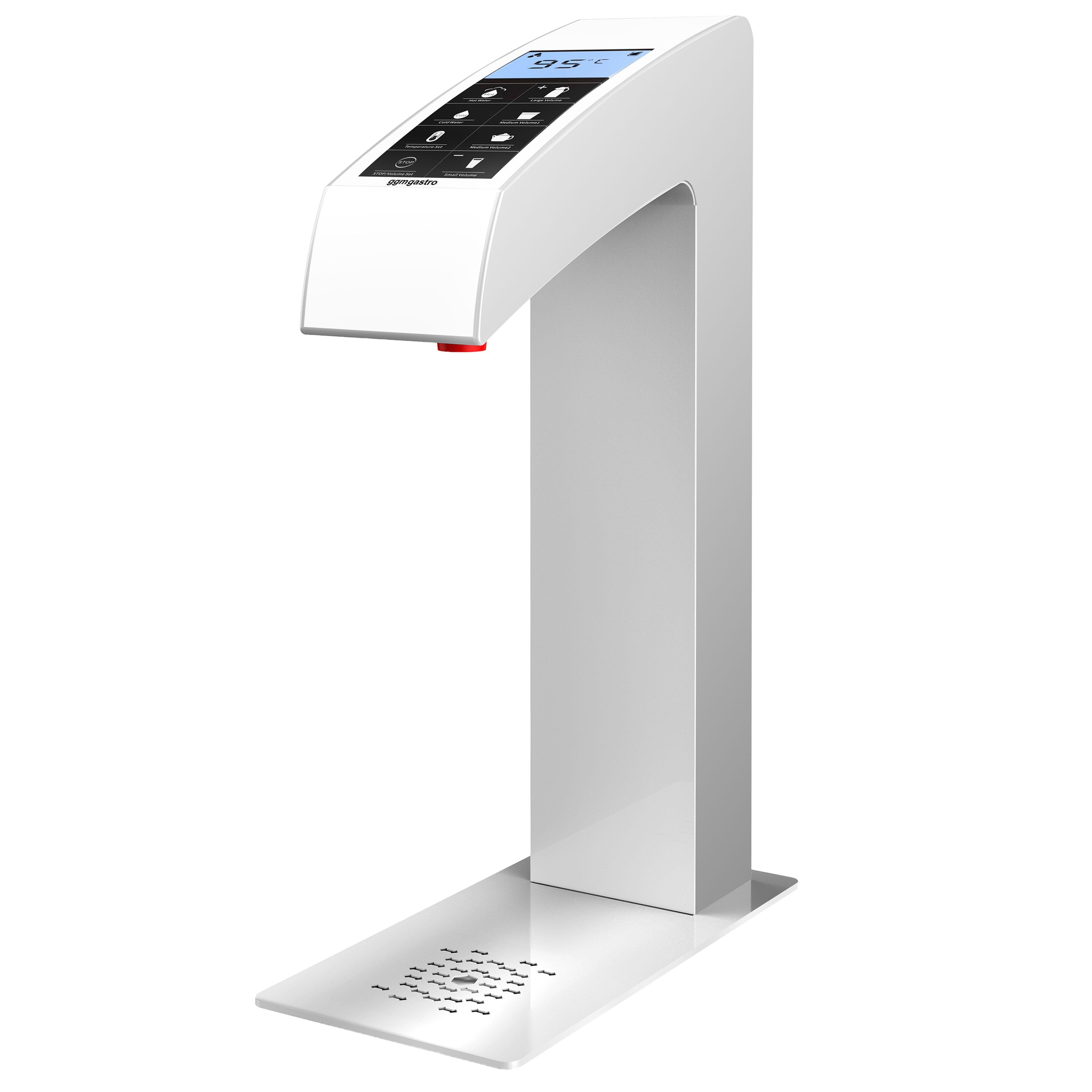 Distributeur de boissons chaudes - Numérique - 10,5L - 2kW - Blanc