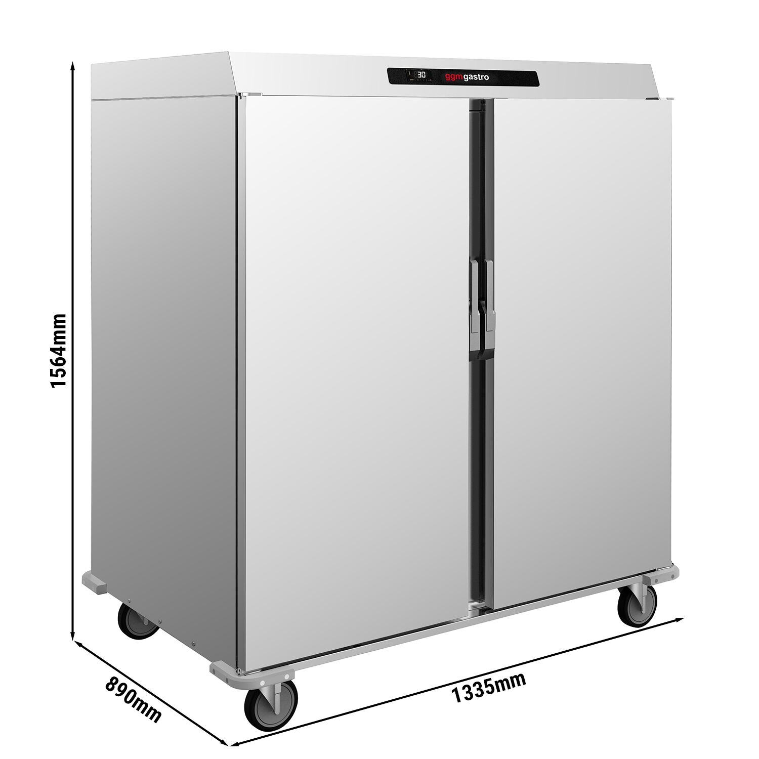Heated Banqueting Cabinet PREMIUM - Heated - 20x GN 2/1 or 40x GN 1/1 - Digital Control
