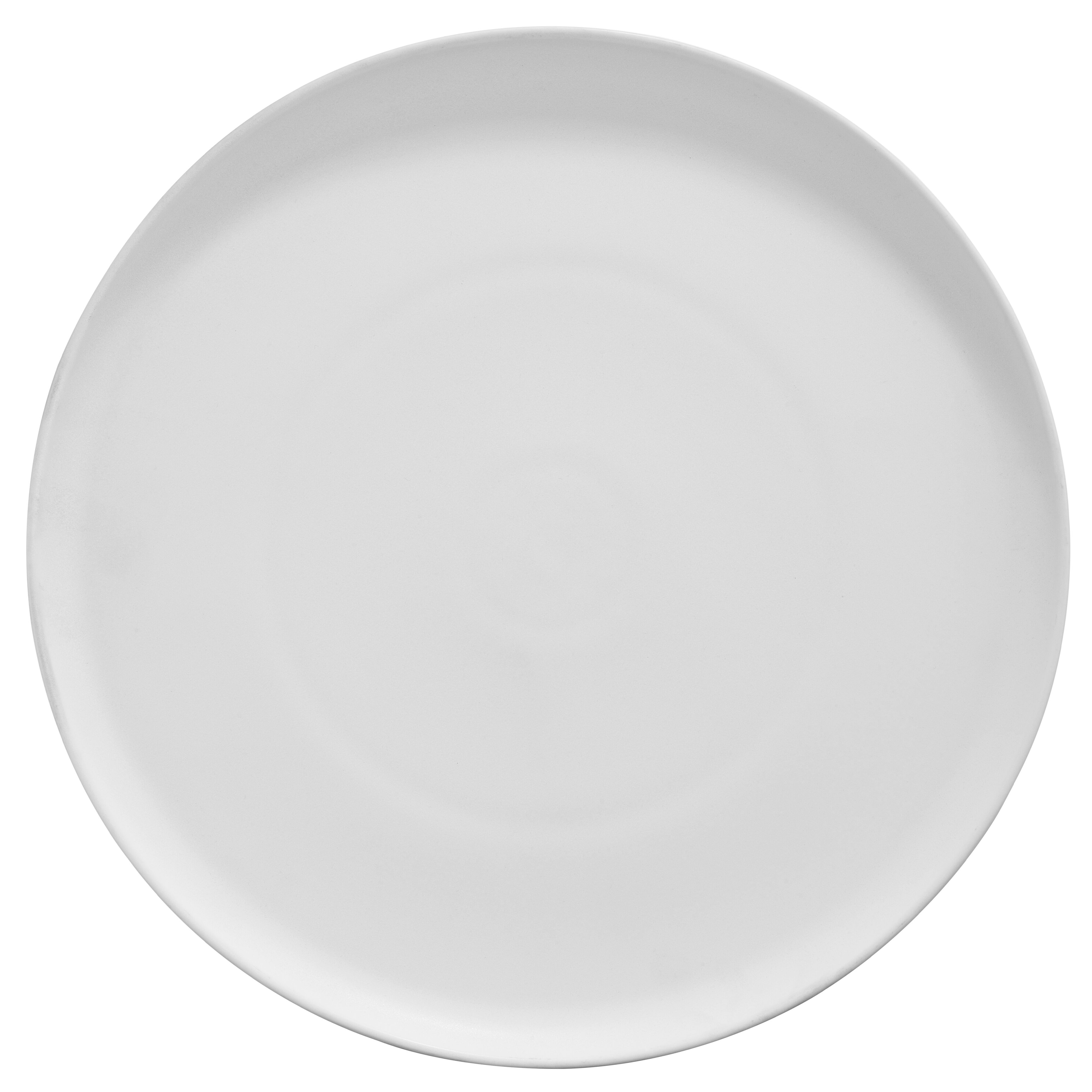 (12 pièces) Assiette à Pizza en Porcelaine - Ø 310 mm - Blanc