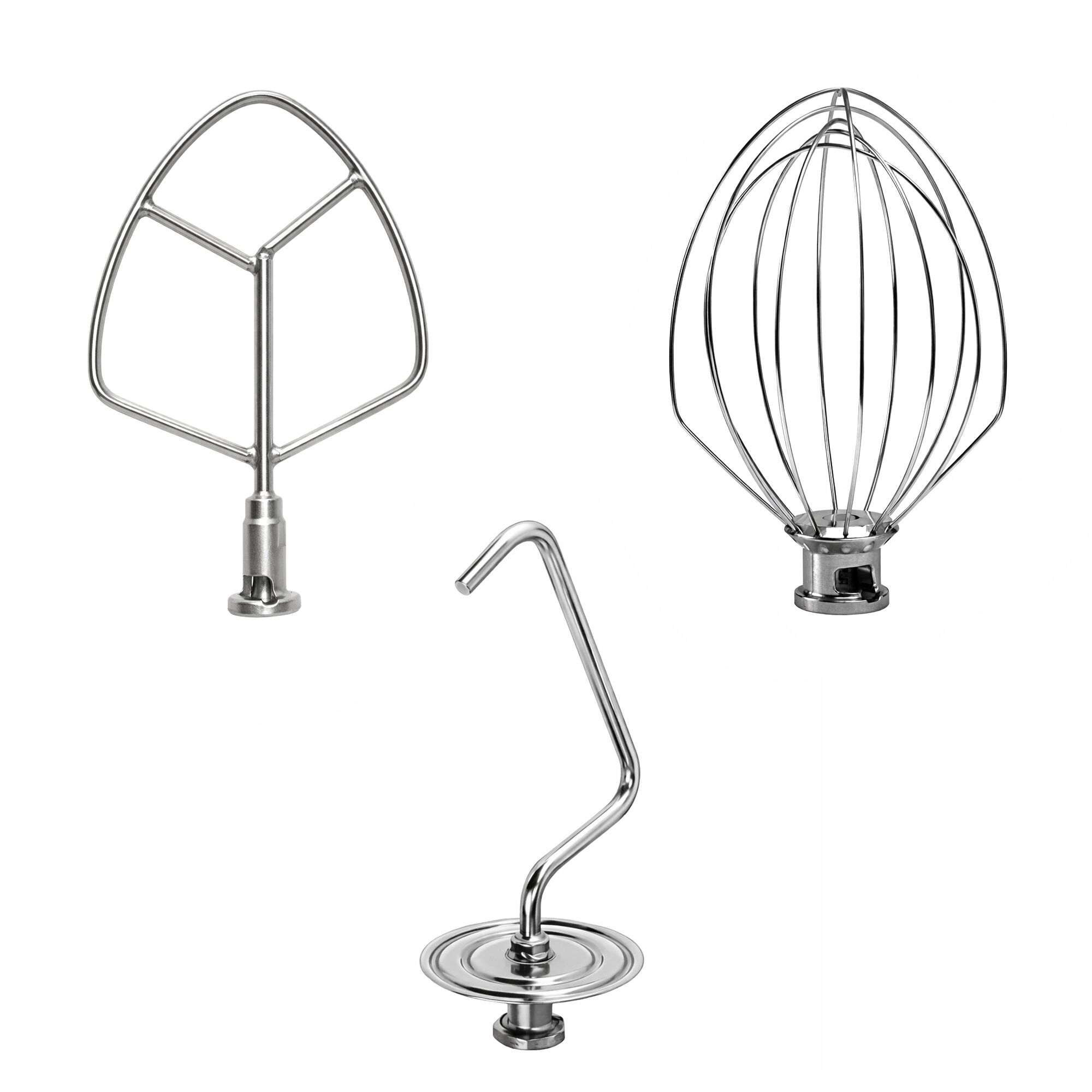 Batteur-mélangeur planétaire professionnel - 7L - 500W - incl. 3 outils