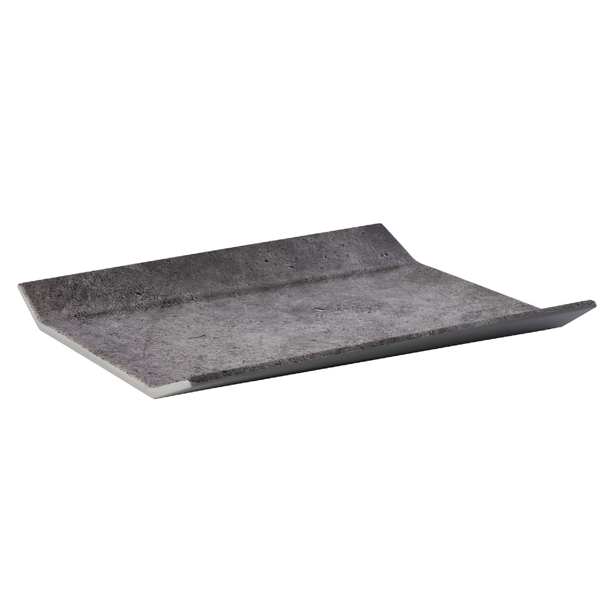 (6 pièces) Plateau GN 1/2 – ELEMENT – Mélamine – Hauteur : 35 mm – Gris