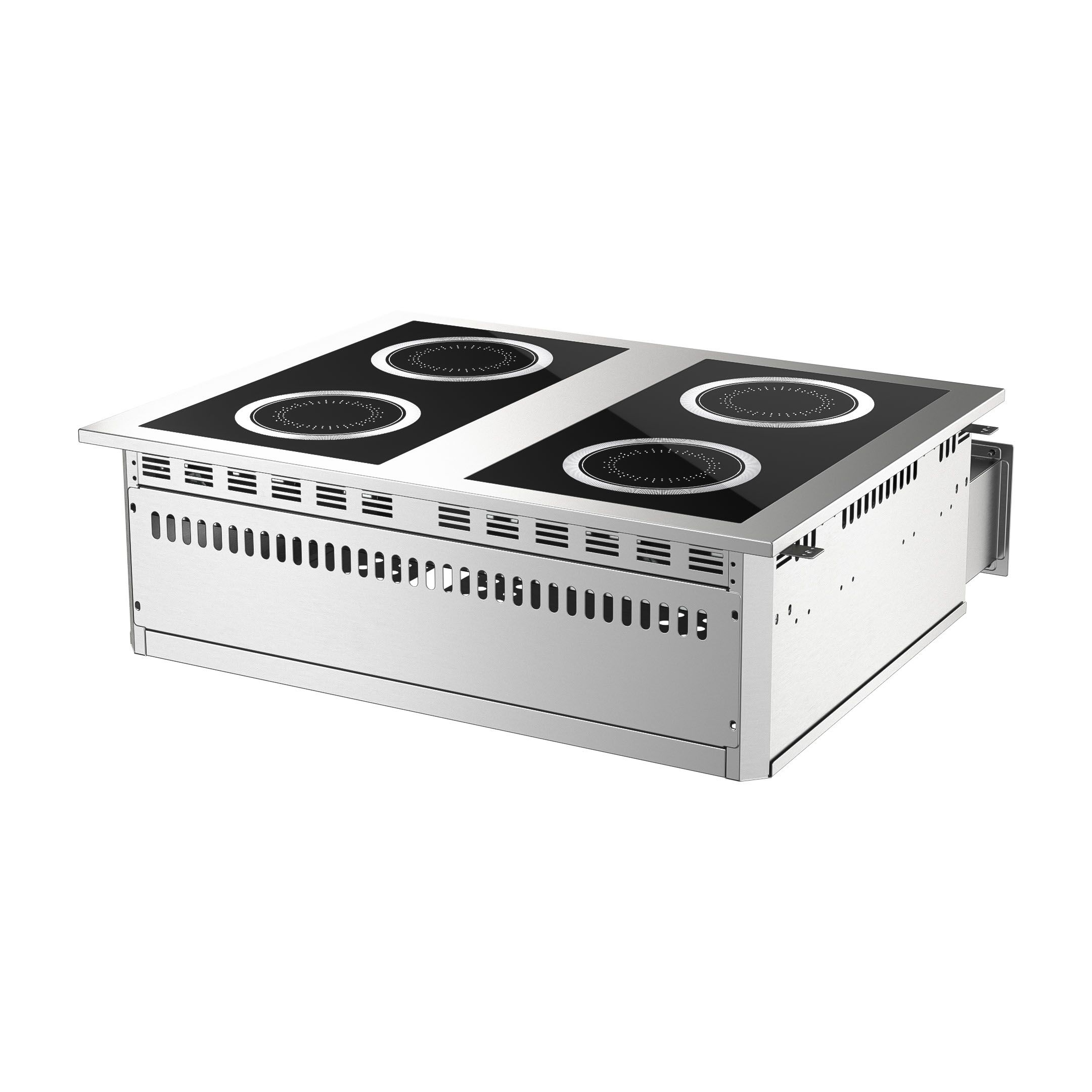 Fourneau à induction - 12kW - 4 foyers - encastrable