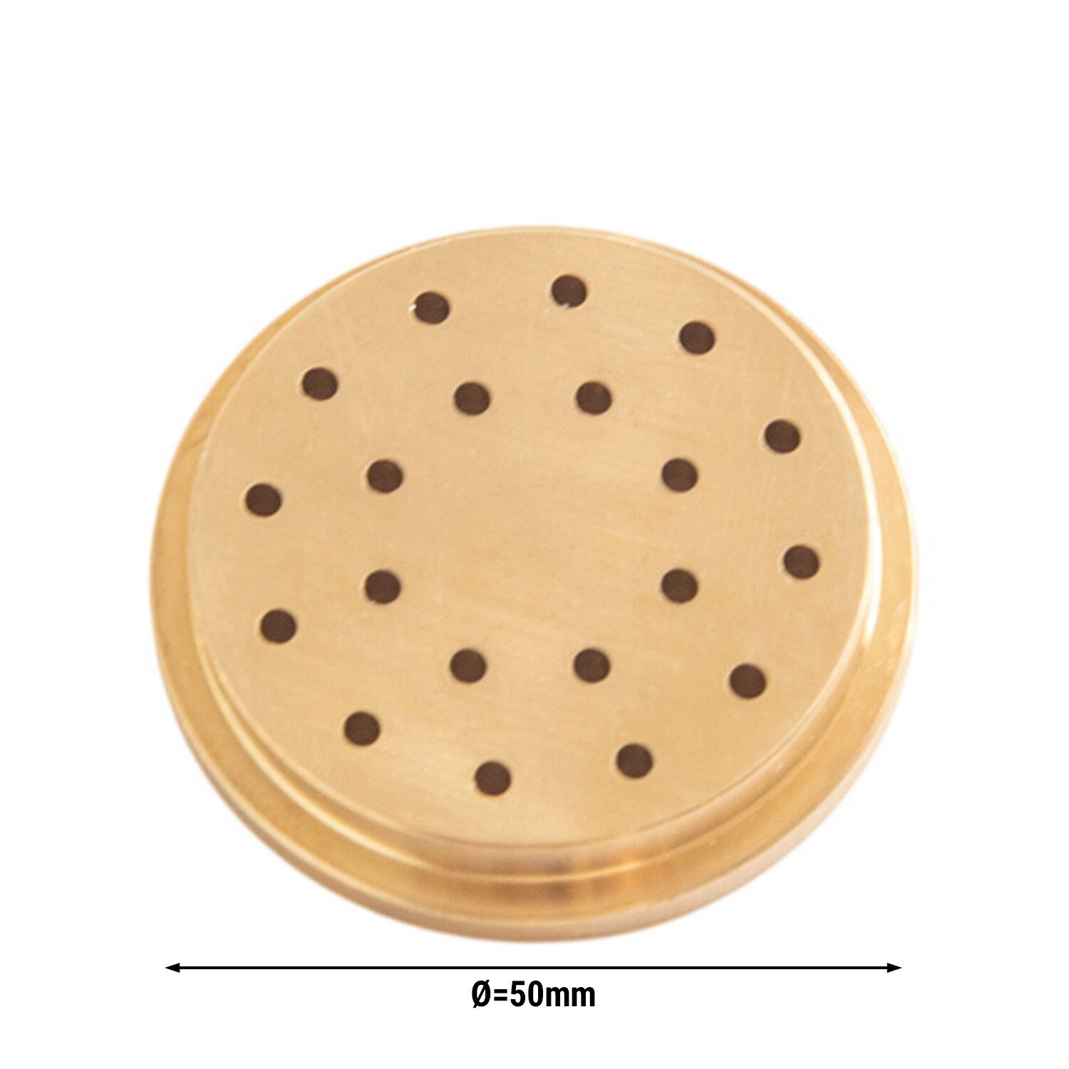 Disque pour mouler les pâtes - Spaghetti 3mm - adapté au NMH5 - Ø 50mm