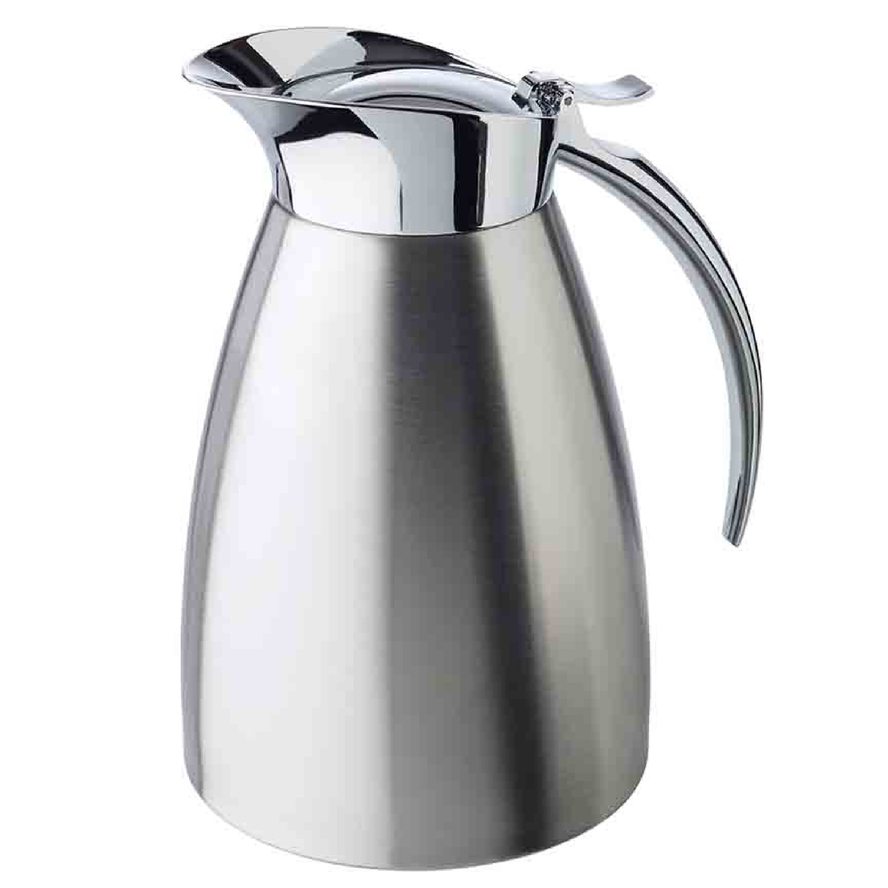 Pichet isotherme ADVANCED – inox – 1 litre – ouverture à une main