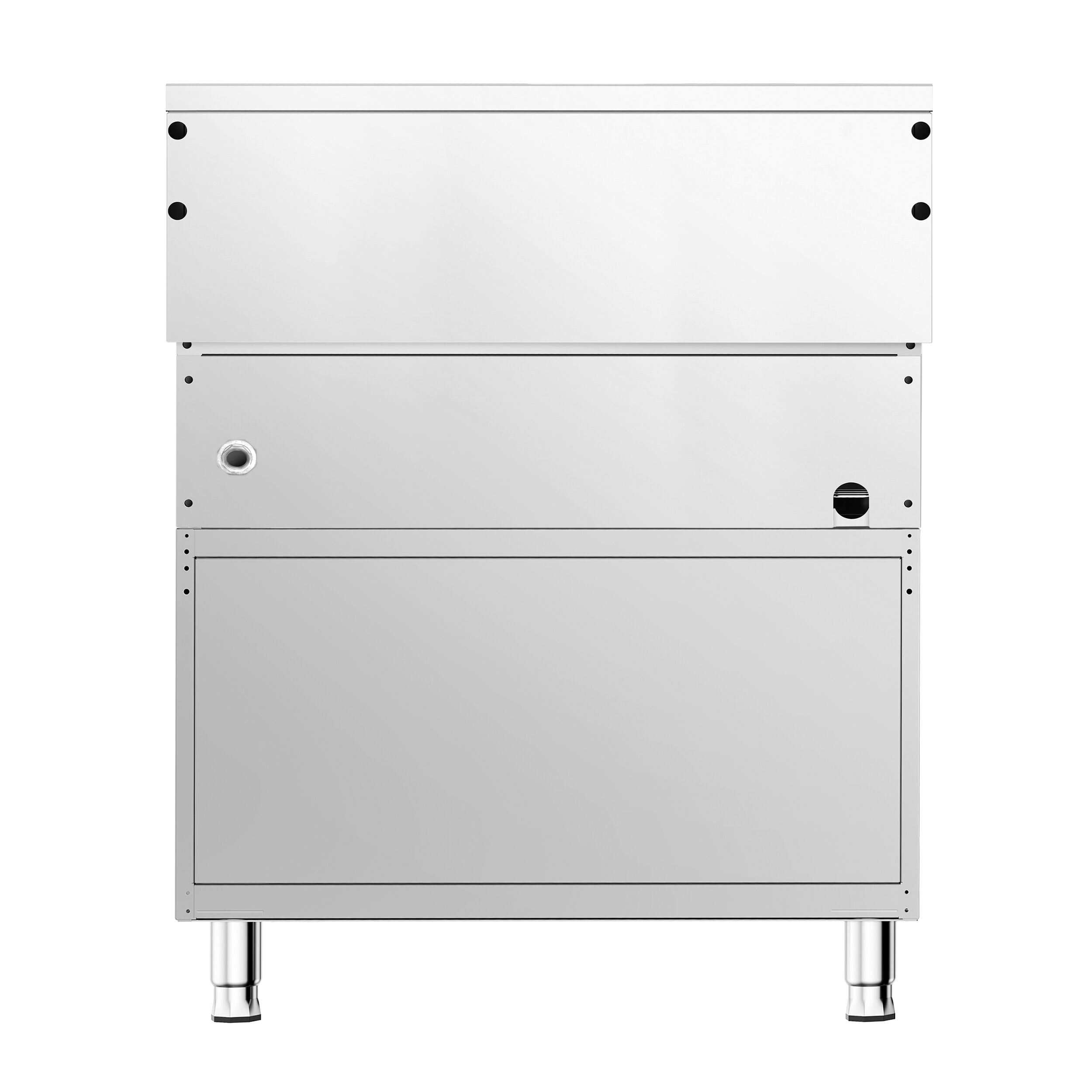 Fourneau à gaz – 19,5 kW – 6 brûleurs – avec soubassement
