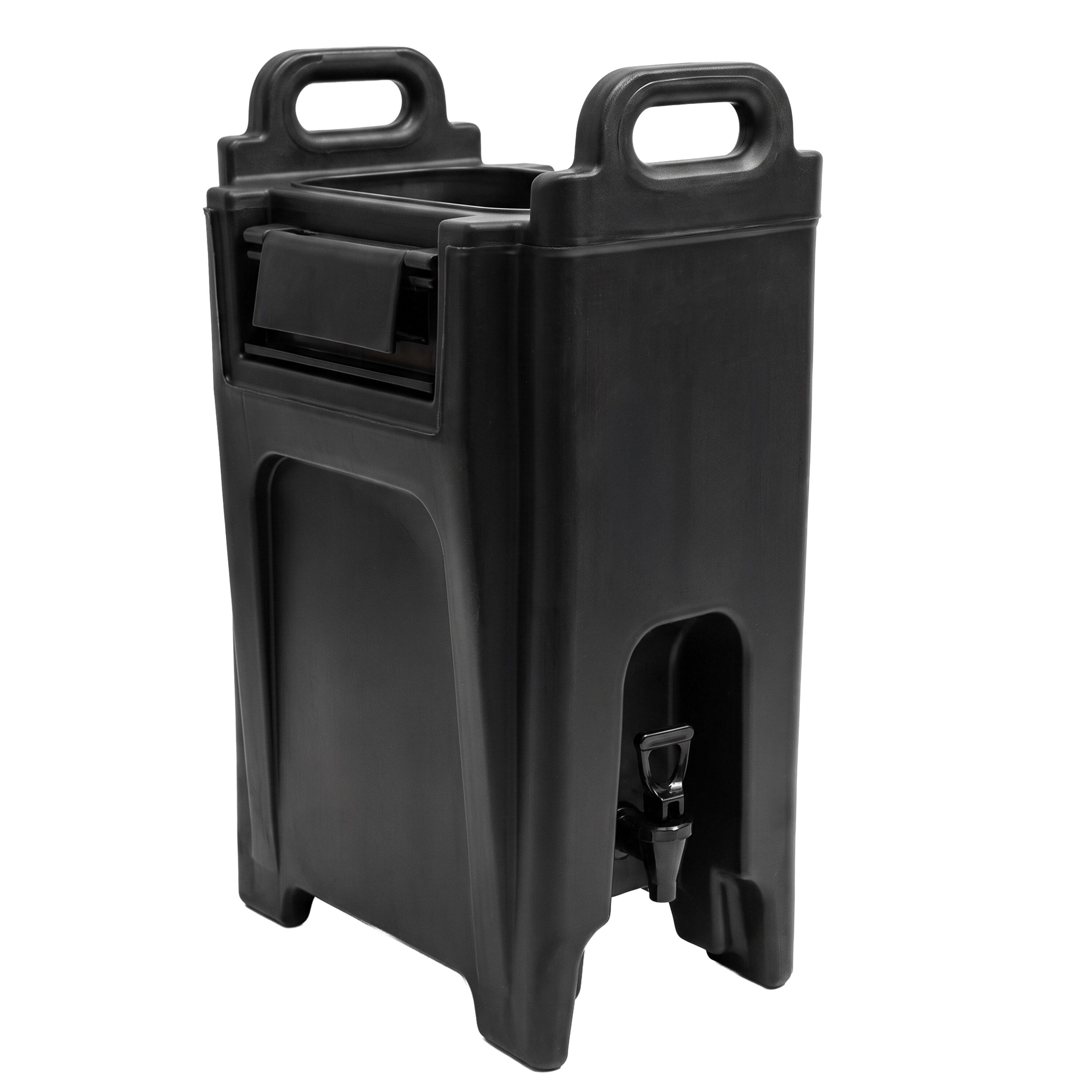 Termos transportowy do napojów z kranem - 20L - czarny