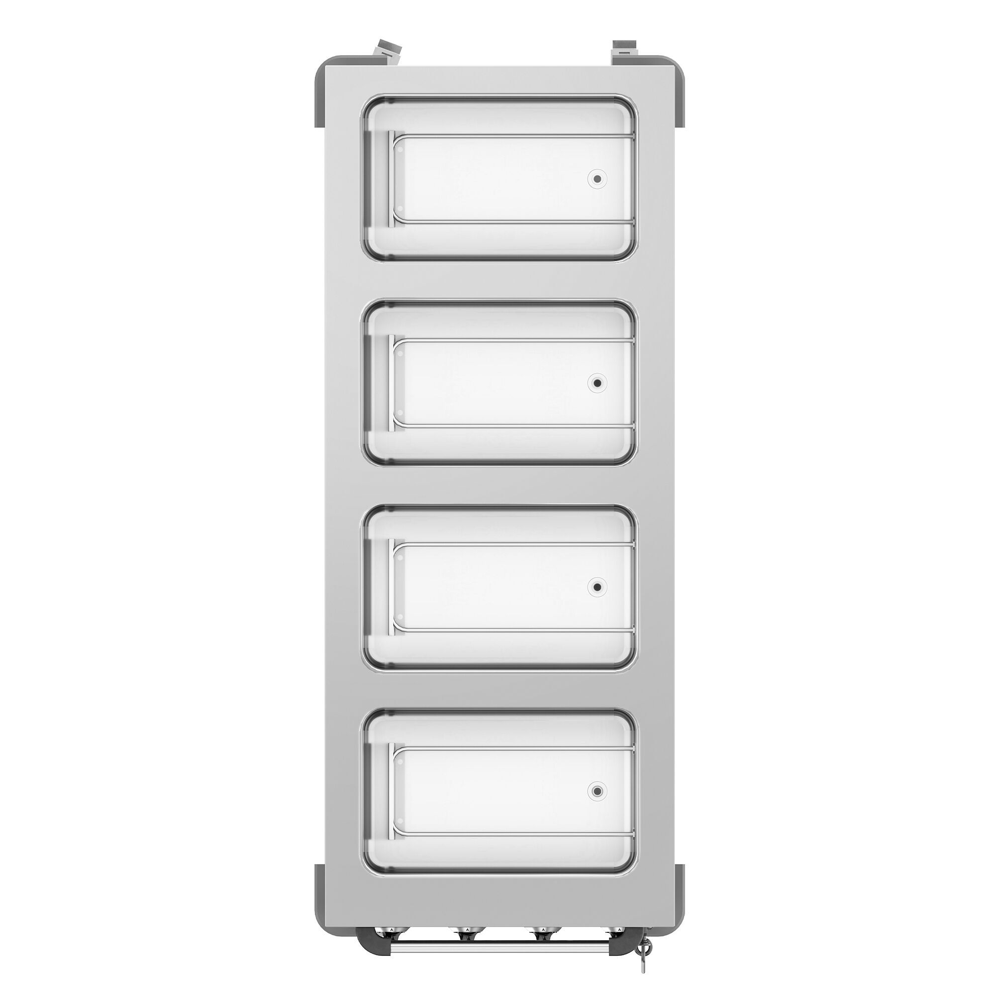 Värmevagn – vattenbad - 4 kW - 4x GN 1/1 - separat temperaturreglering per bassäng